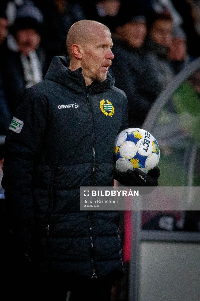 Hammarby TFFs huvudtränare Fredrik Samuelsson