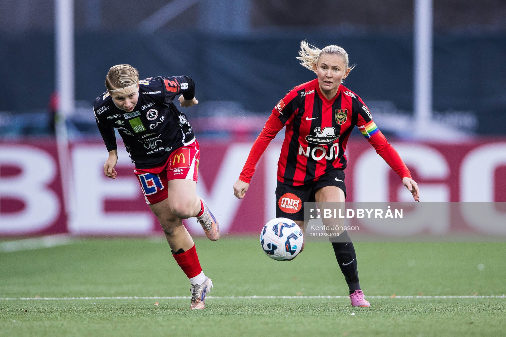 KIF Örebros Emilia Jägestedt Widstrand och