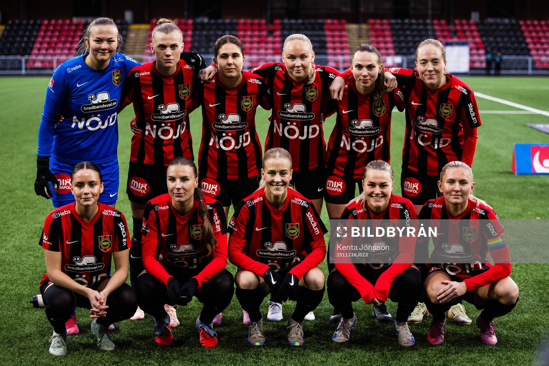 Brommapojkarnas startelva