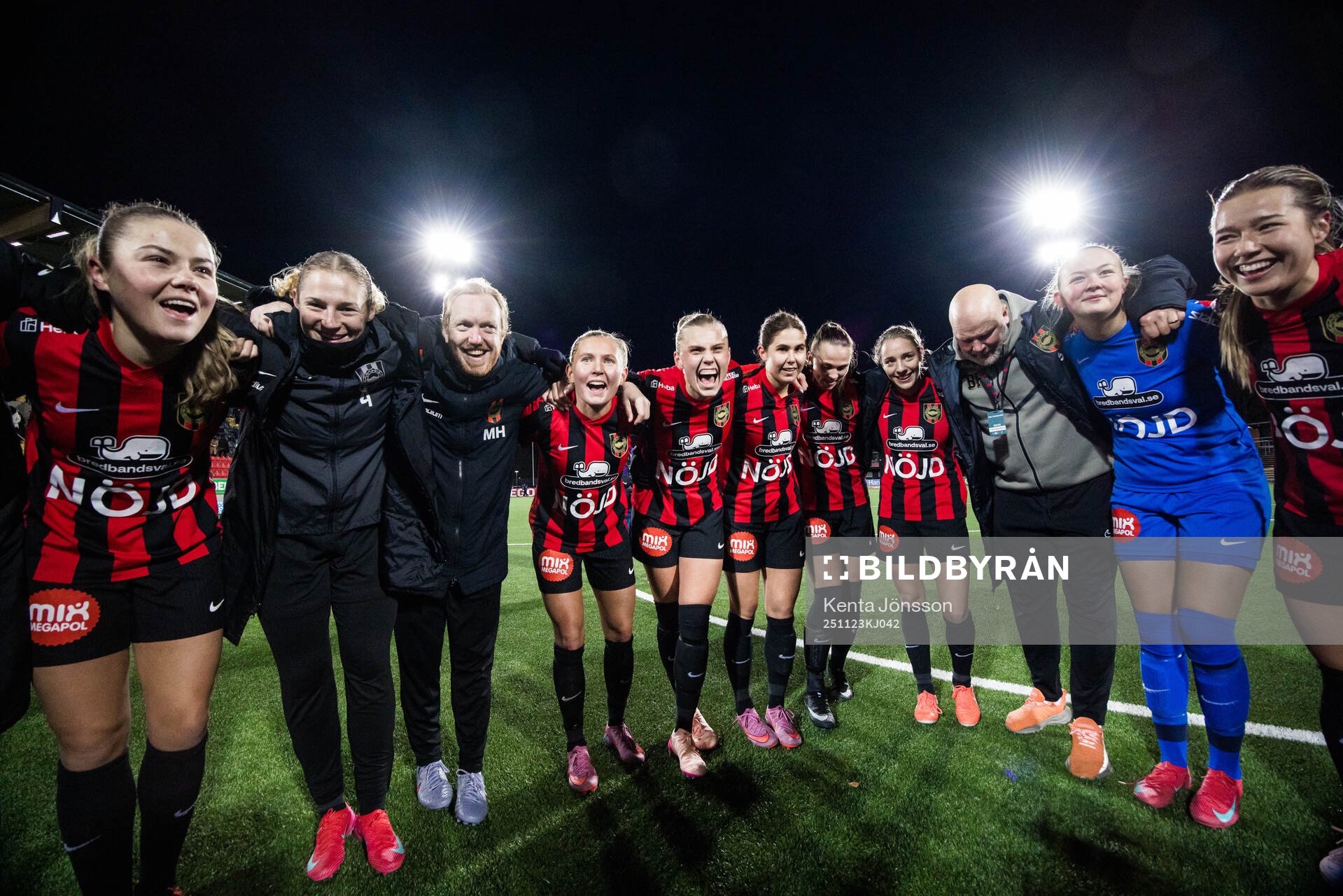 Brommapojkarnas fystränare Lovisa Lundqvist,