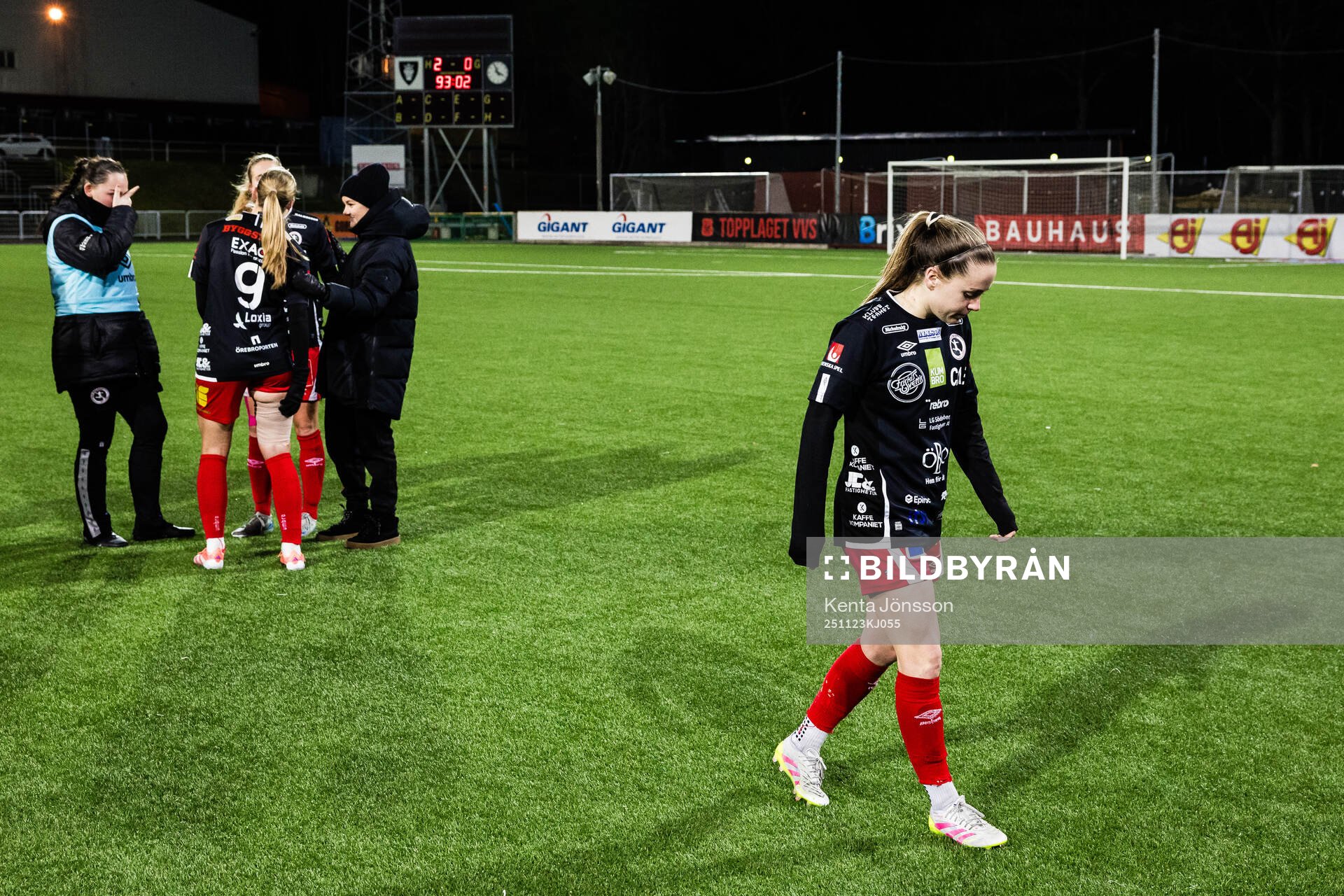 KIF Örebros spelare deppar