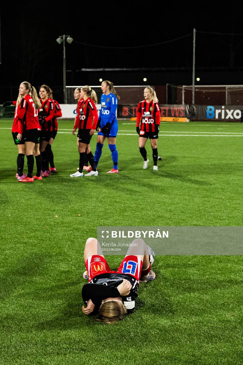 KIF Örebros Emilia Jägestedt Widstrand deppar