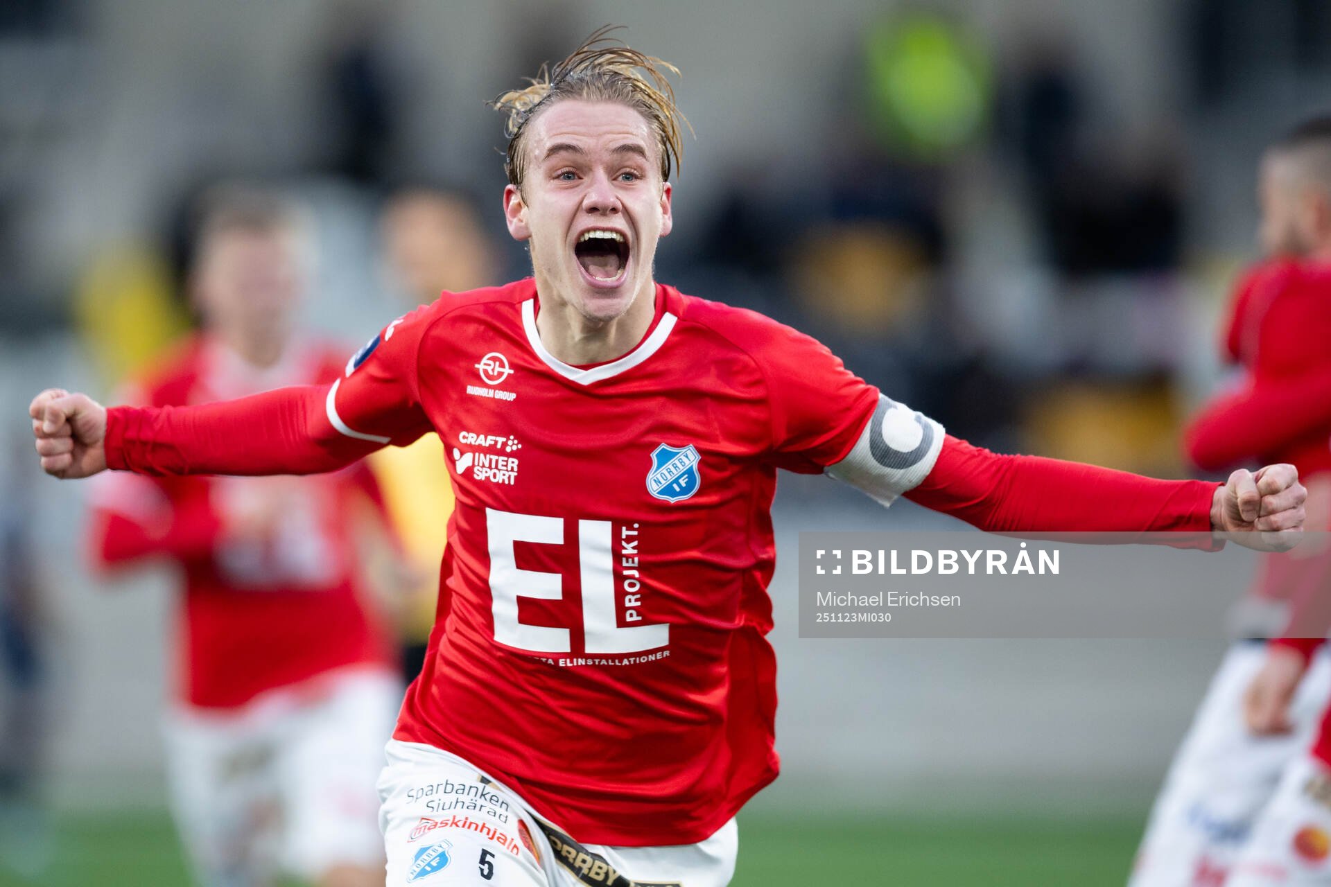 Norrbys Vidar Svendsén jublar