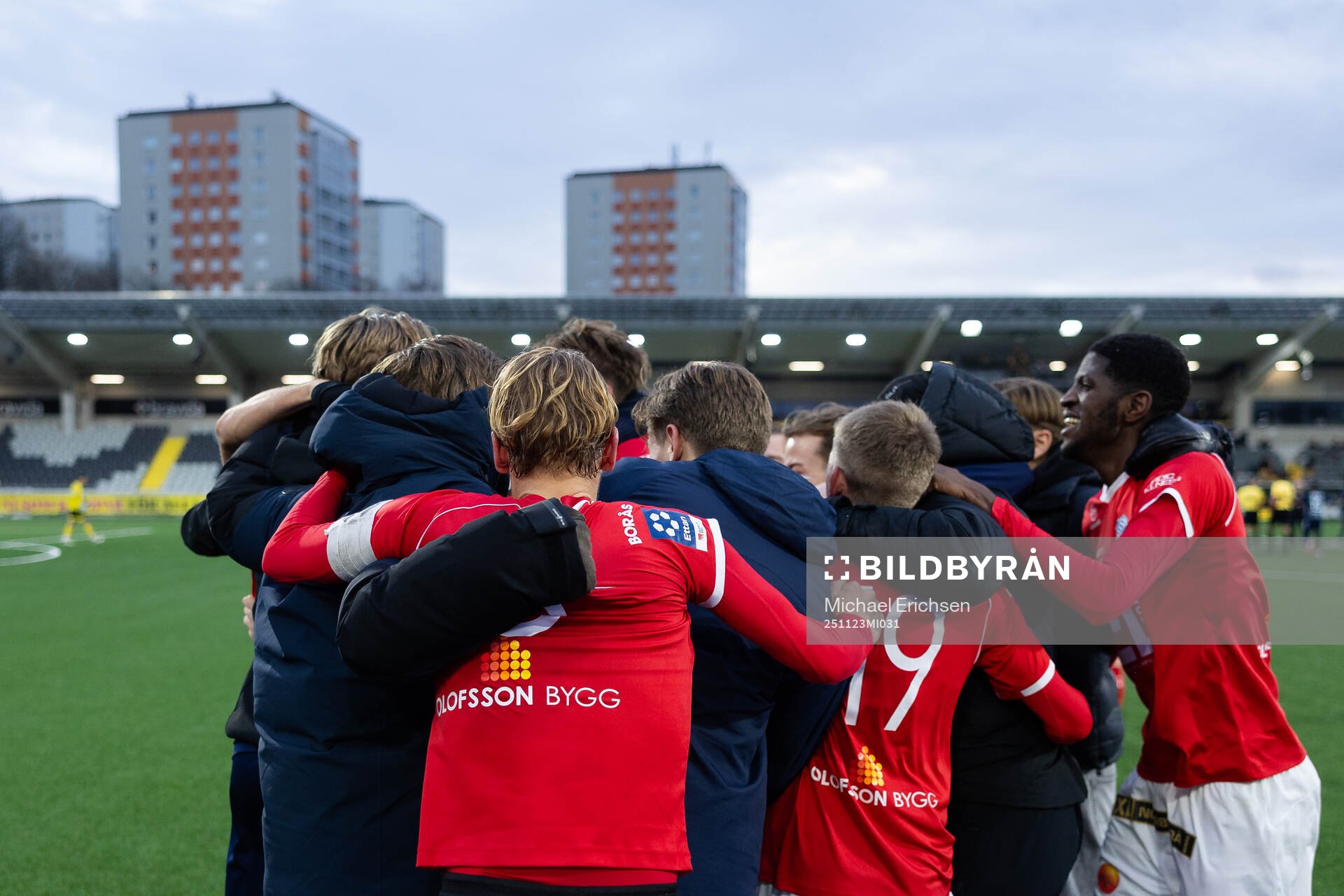 Norrbys spelare jublar