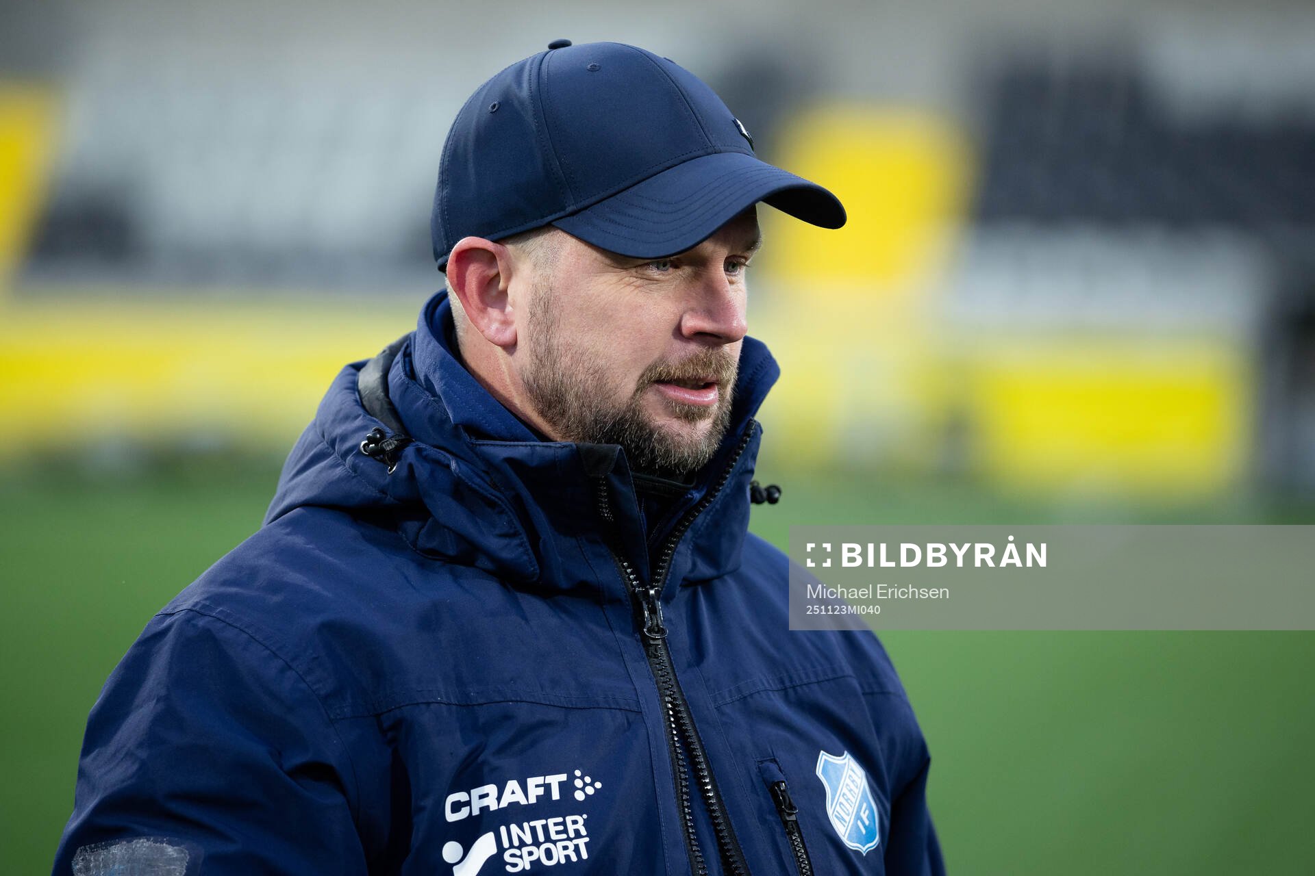 Norrbys tränare Tobias Linderoth