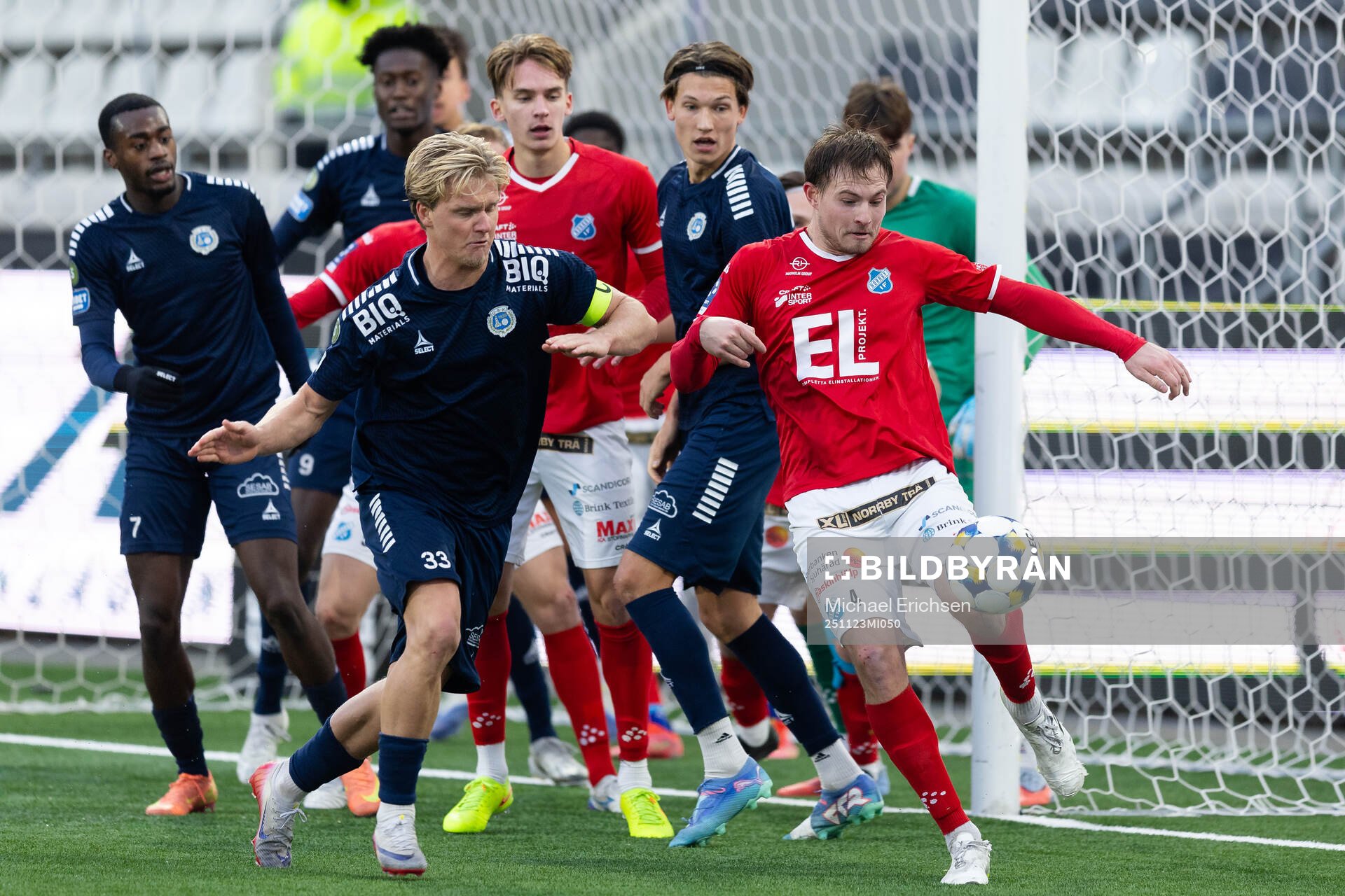 Utsiktens Sebastian Lagerlund och Norrbys Linus Dahl