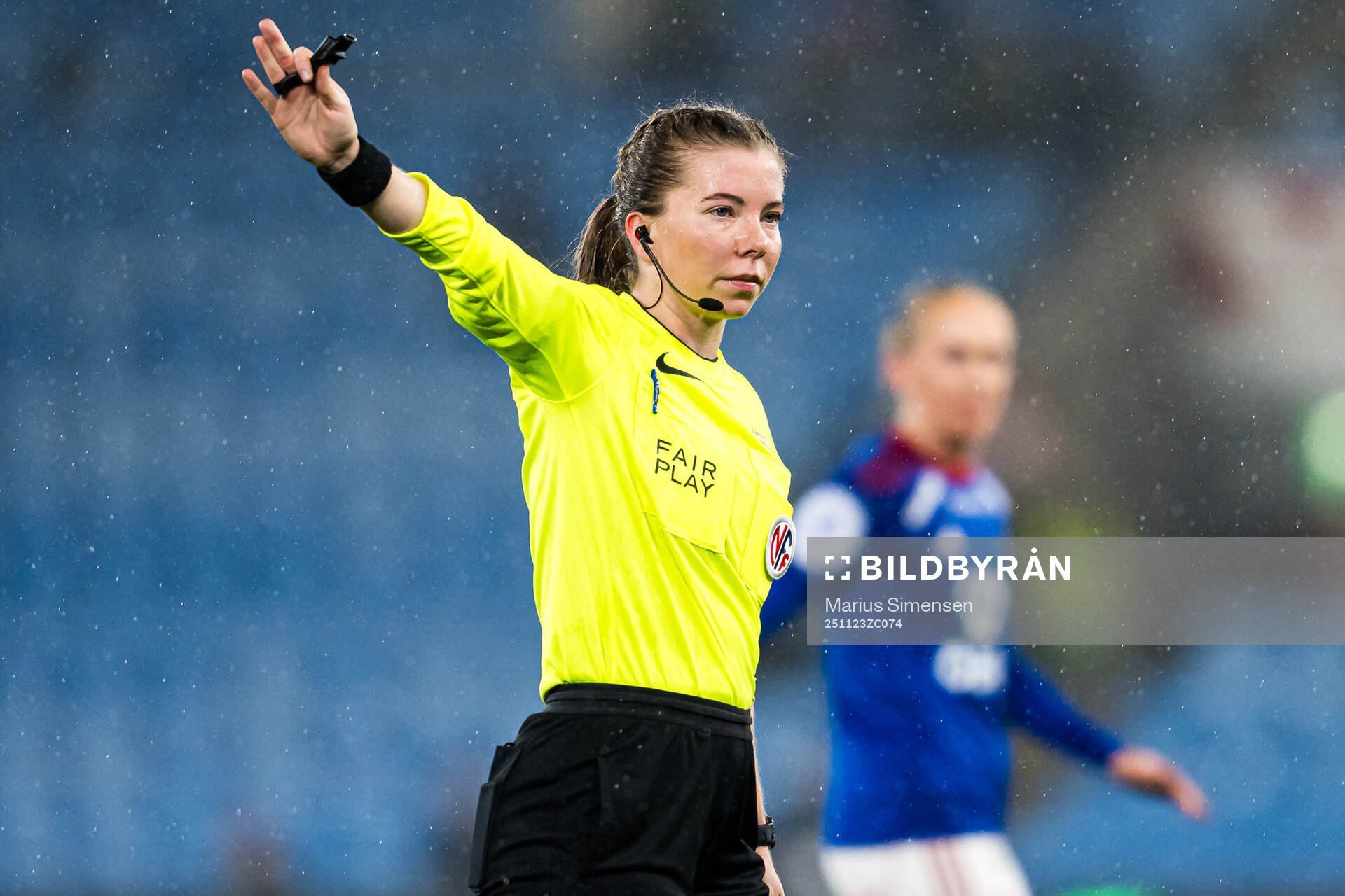 Stine Margrete Jensen, referee