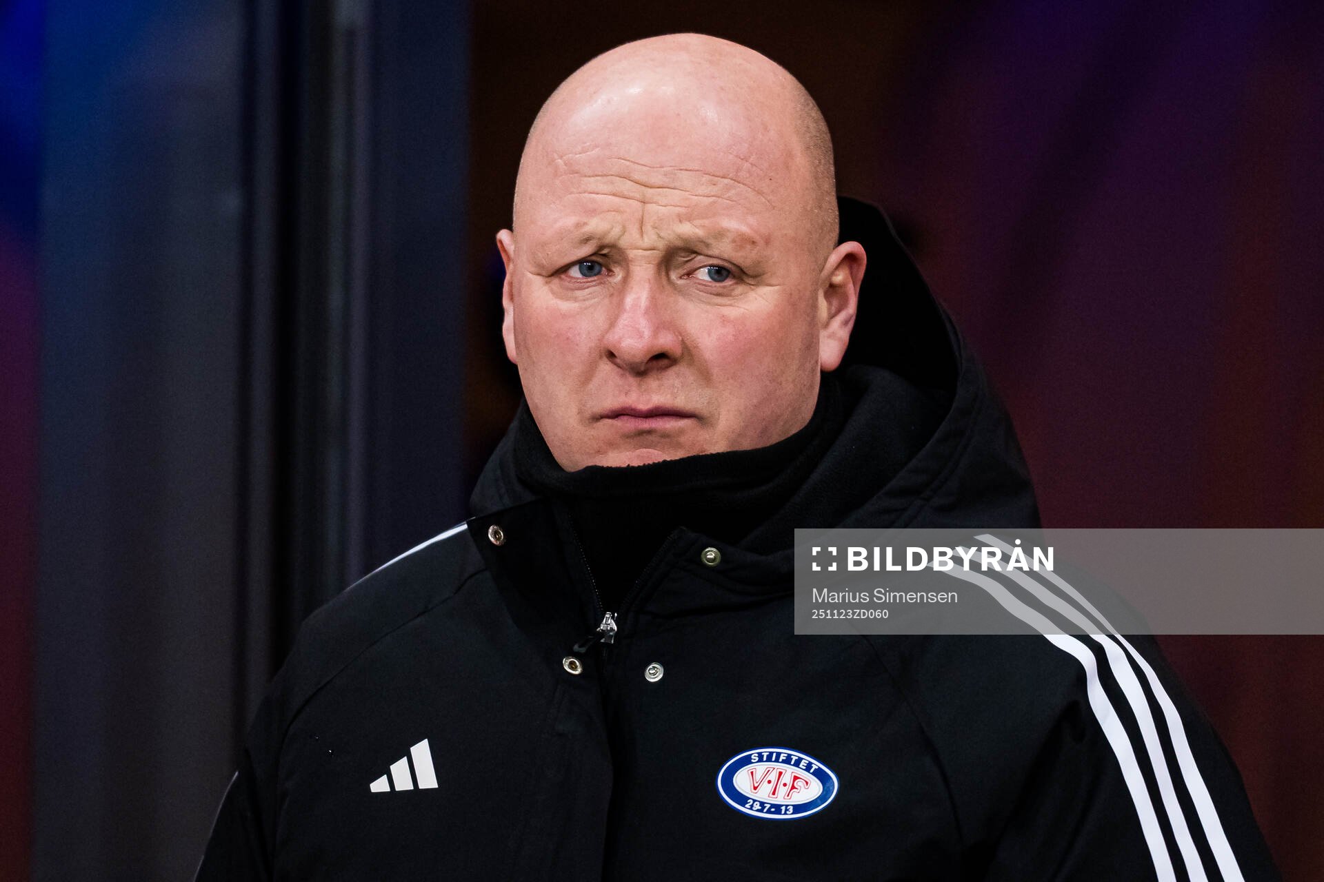 Head coach Nils Lexerød of Vålerenga