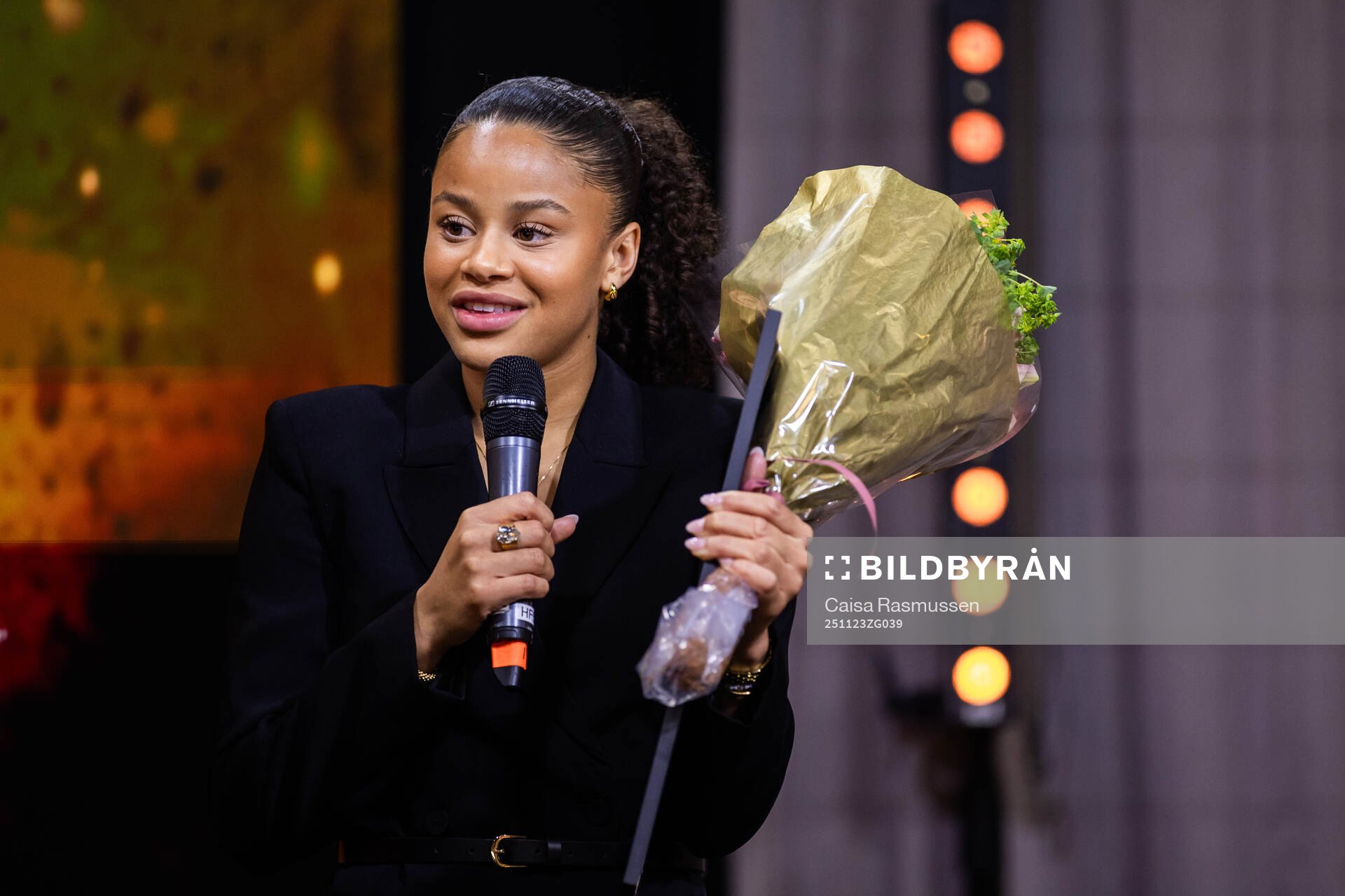 Felicia Schröder, Häcken, tilldelas priset för årets MVP