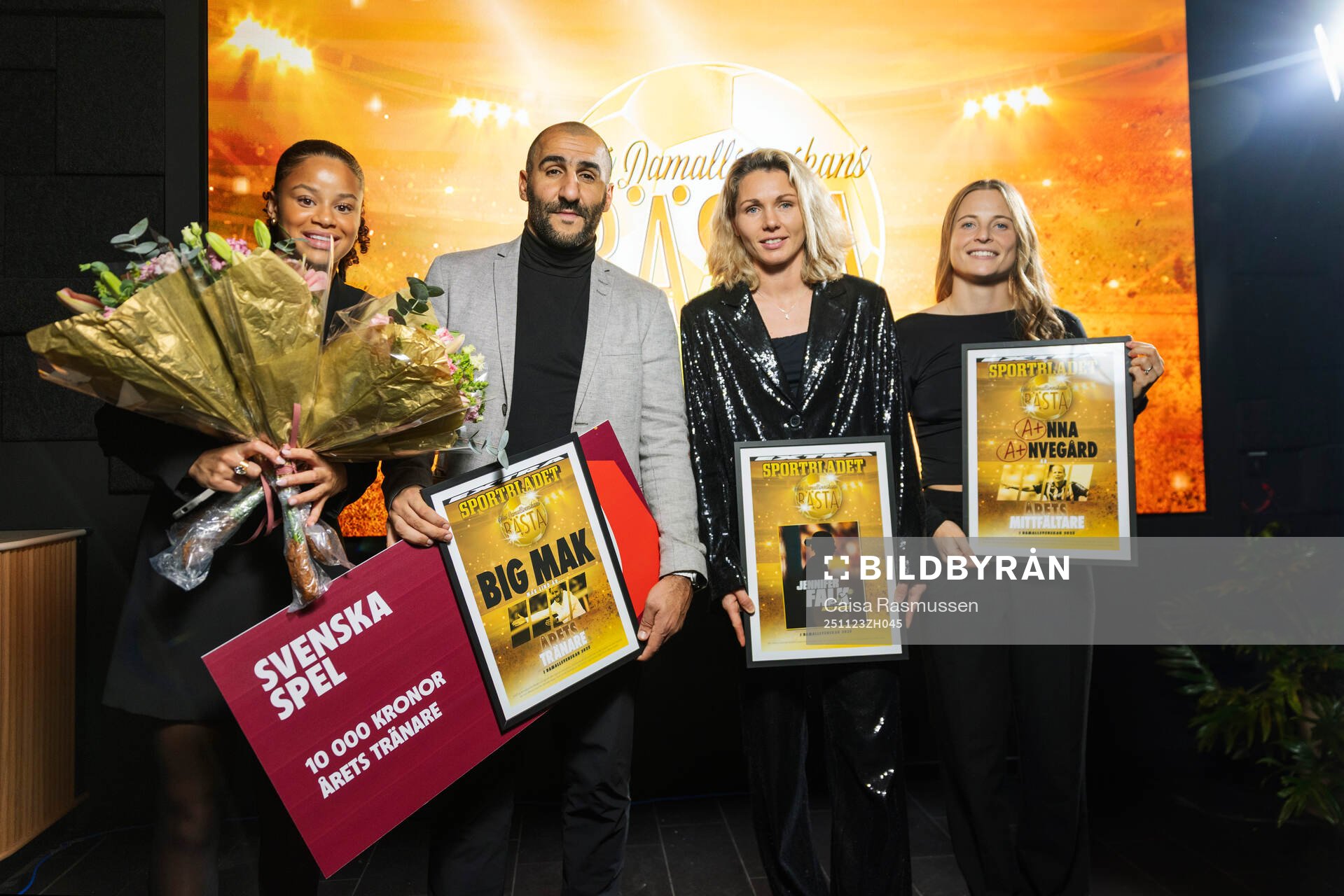 Felicia Schröder, Mak Lind, Jennifer Falk och  Anna