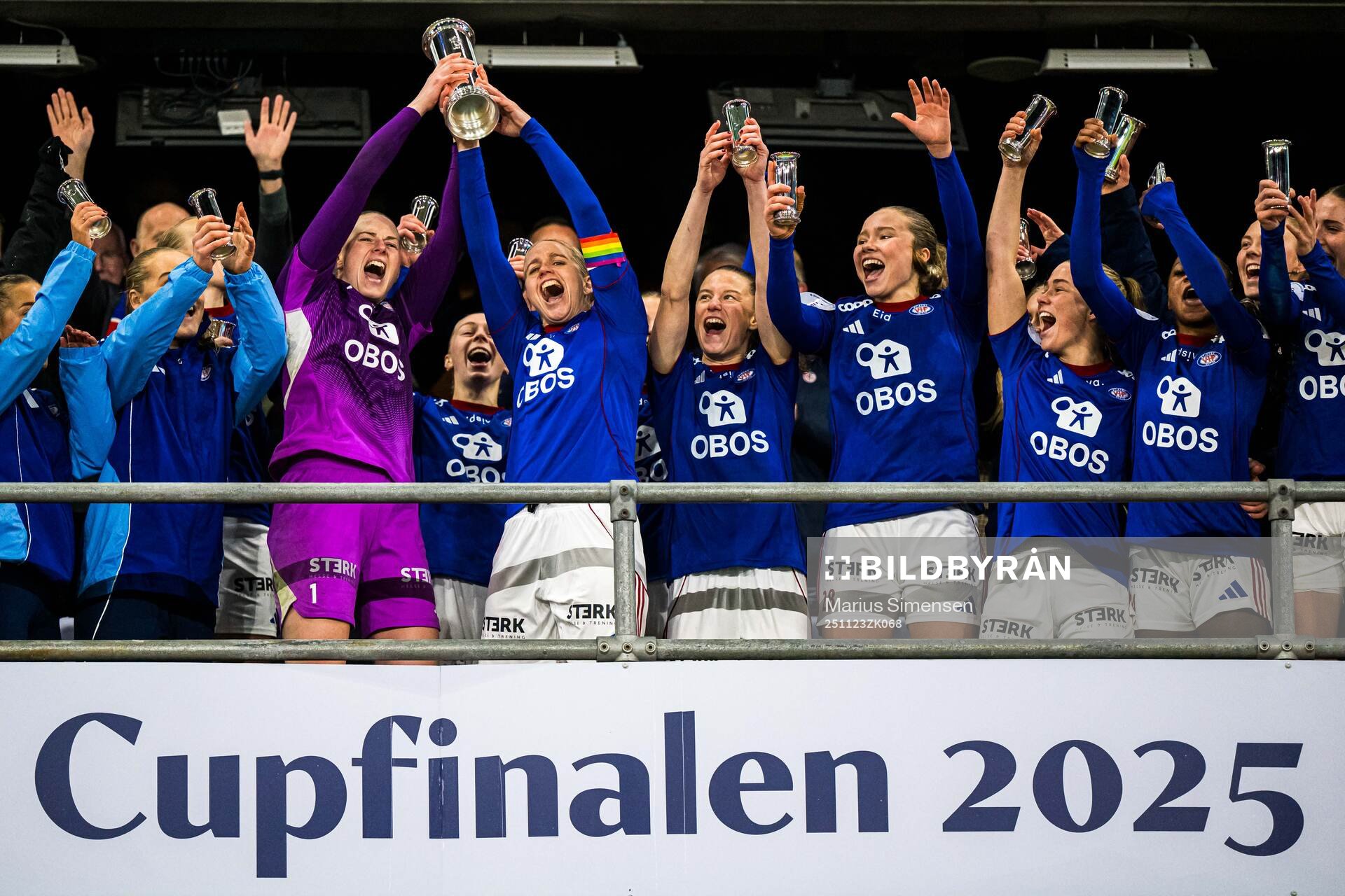 Goalkeeper Tove Enblom, Elise Thorsnes, Synne Skinnes