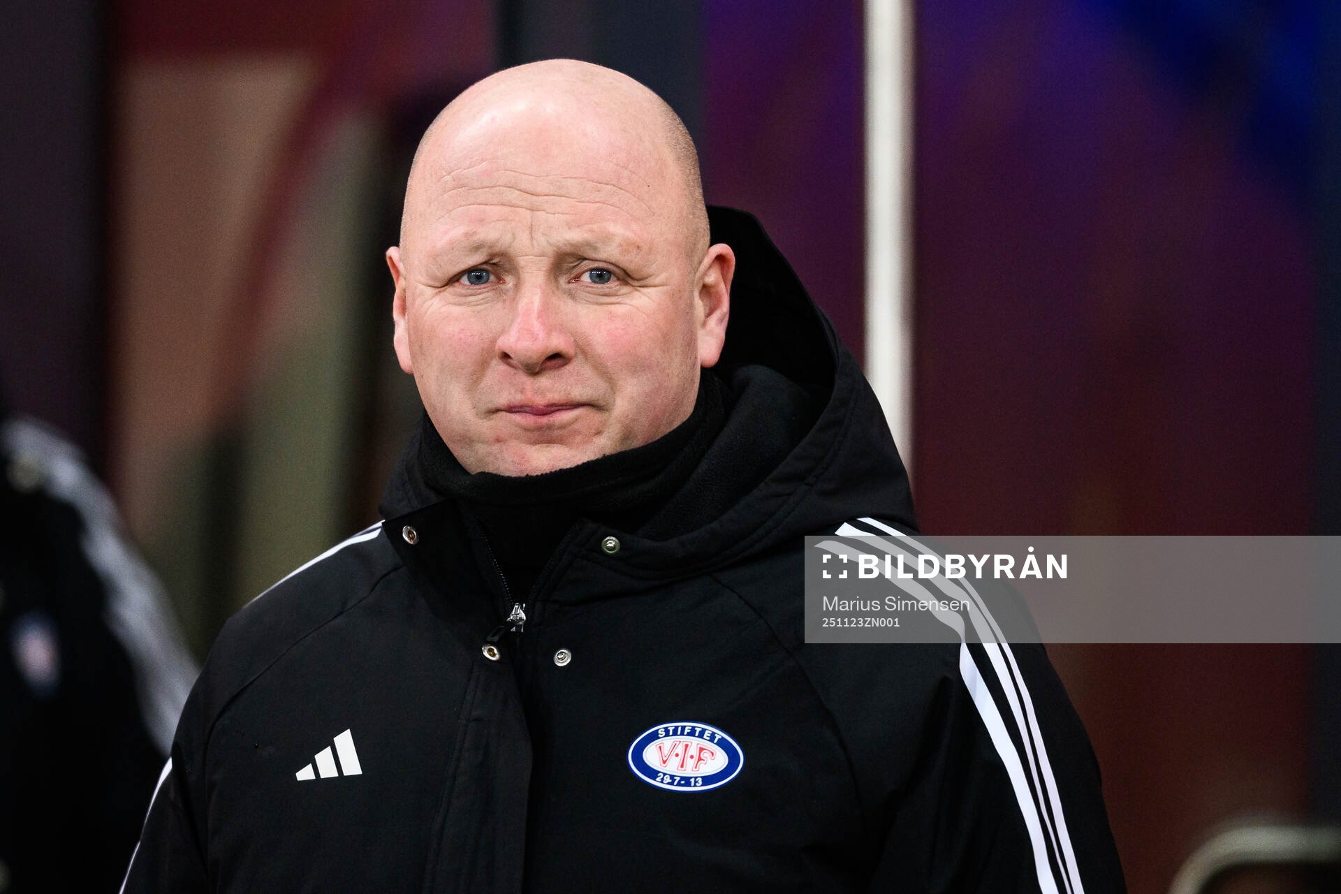 Head coach Nils Lexerød of Vålerenga