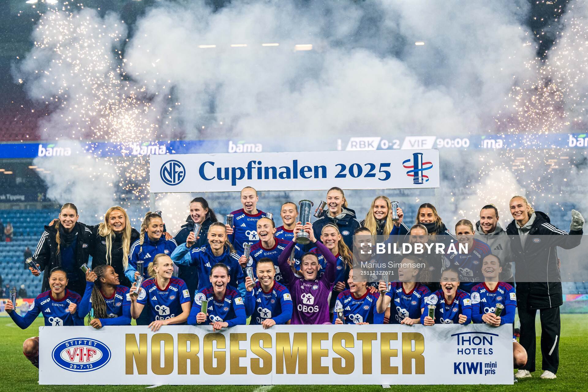 Ylinn Tennebø, Mawa Sesay, Karina Sævik, Linn Victoria