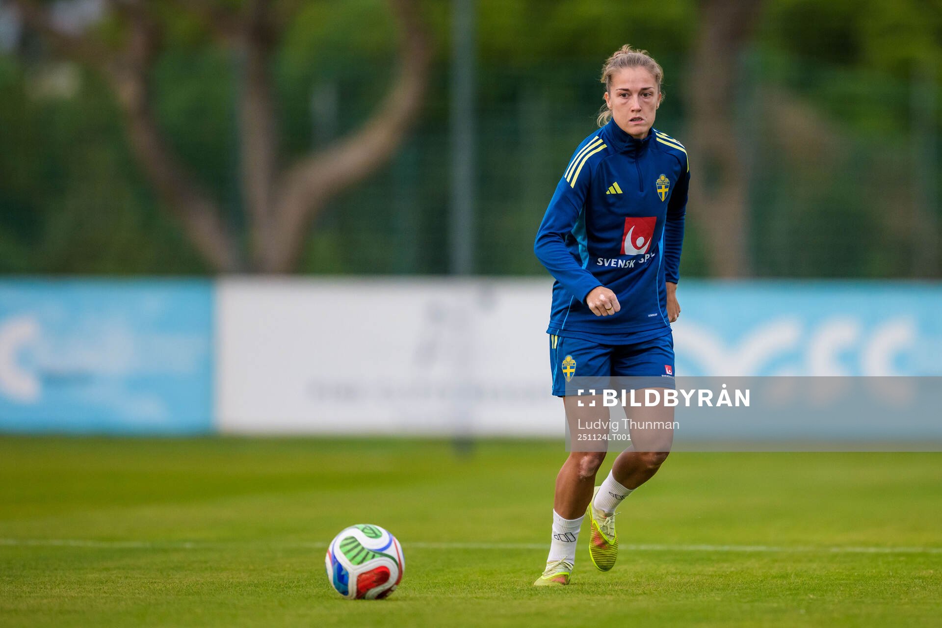 Filippa Angeldahl of the women's national football team of