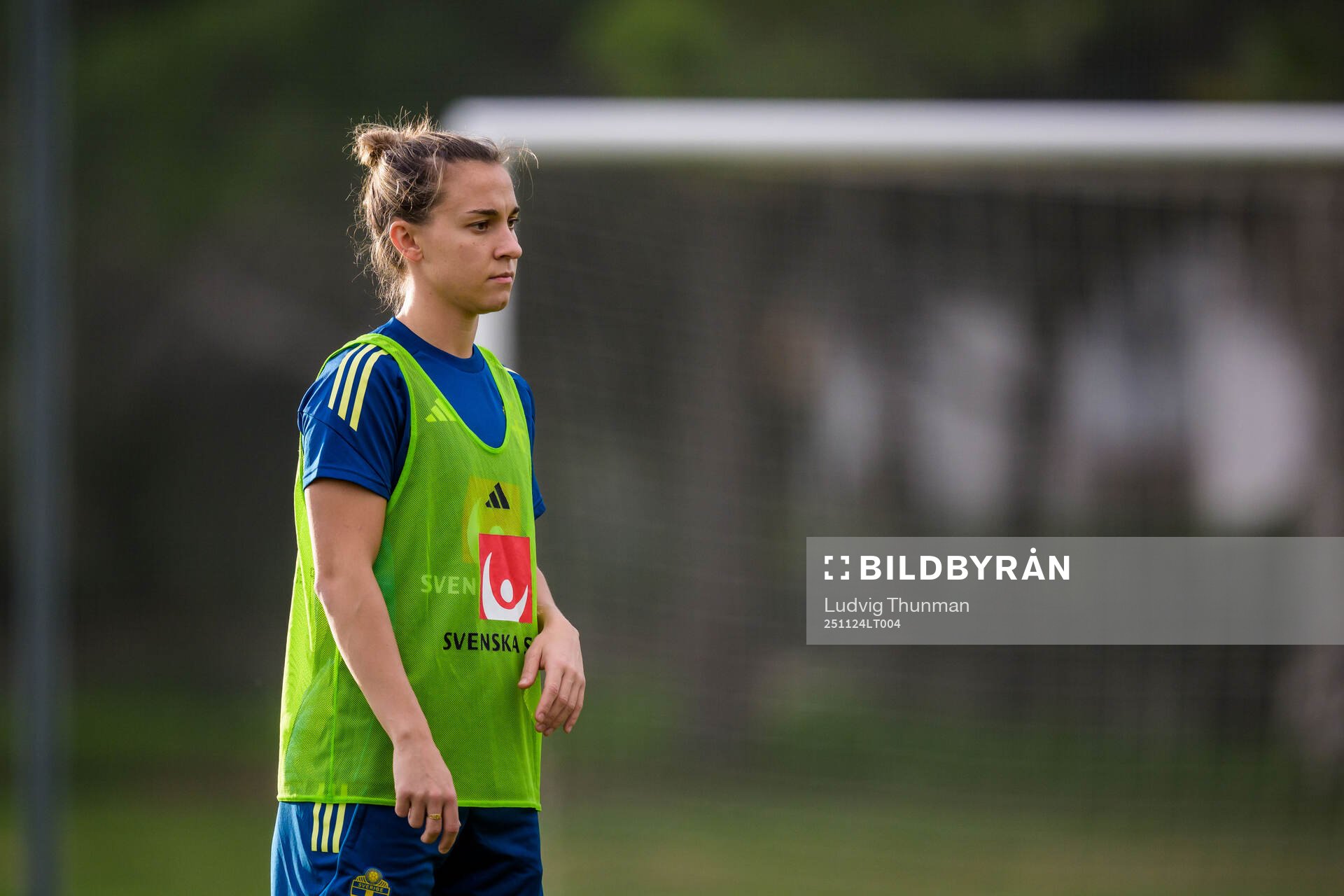 Julia Zigiotti Olme of the women's national football team