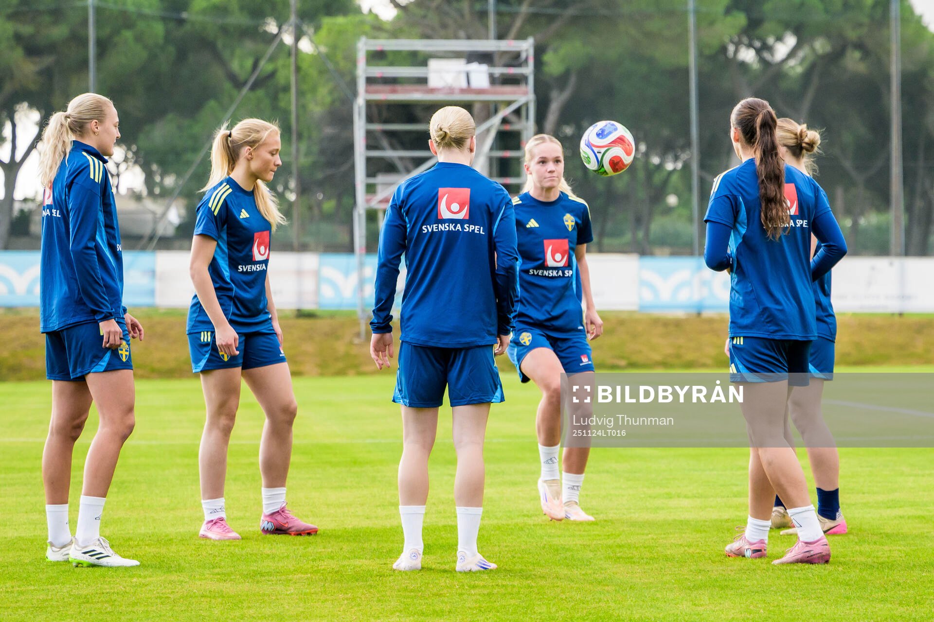 Hanna Lundkvist of the women's national football team of