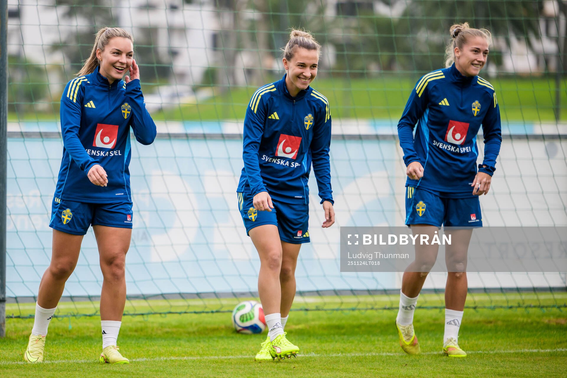 Johanna Rytting Kaneryd, Julia Zigiotti Olme and Filippa