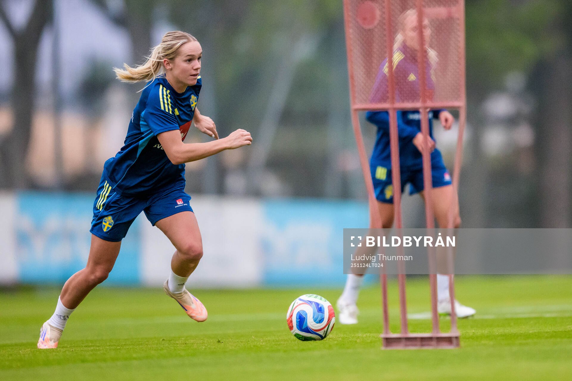 Hanna Lundkvist of the women's national football team of