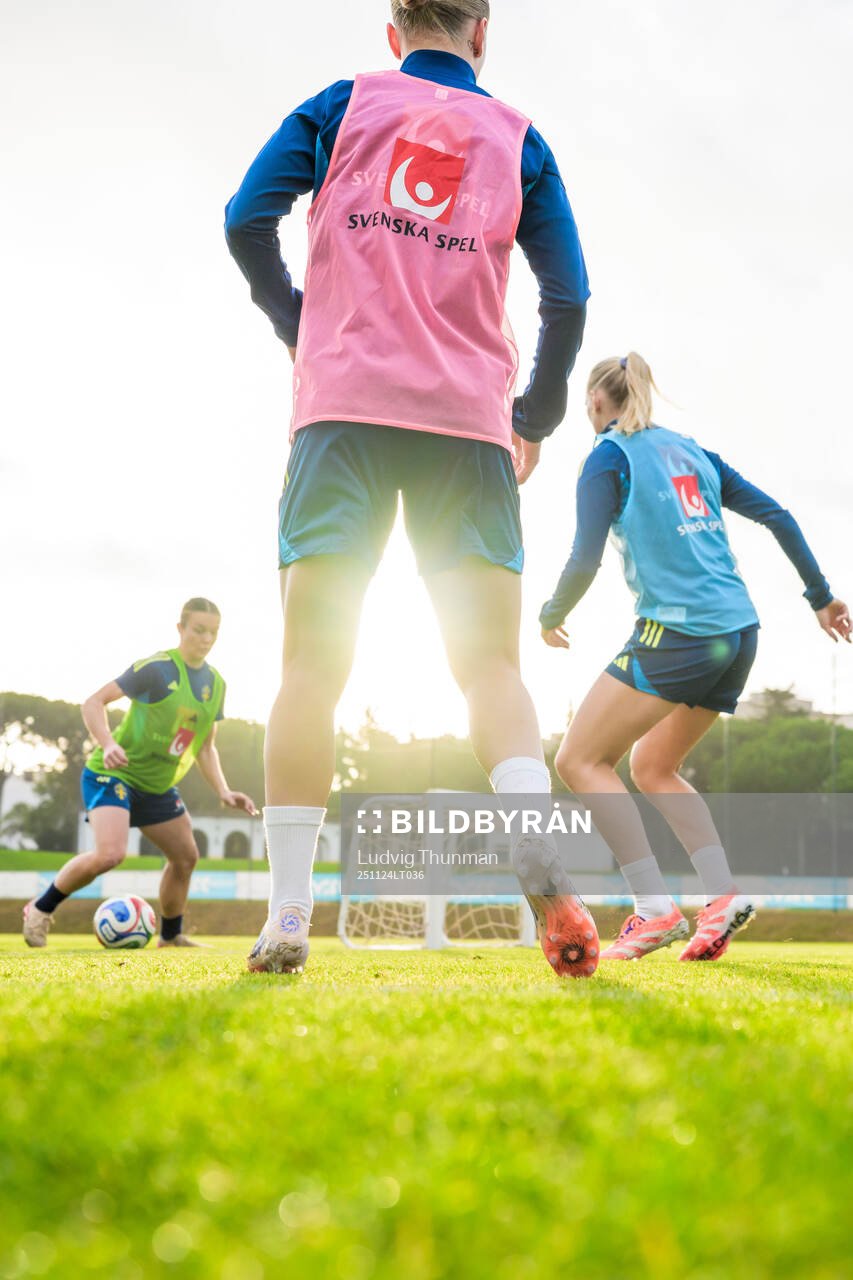Beata Olsson of the women's national football team of