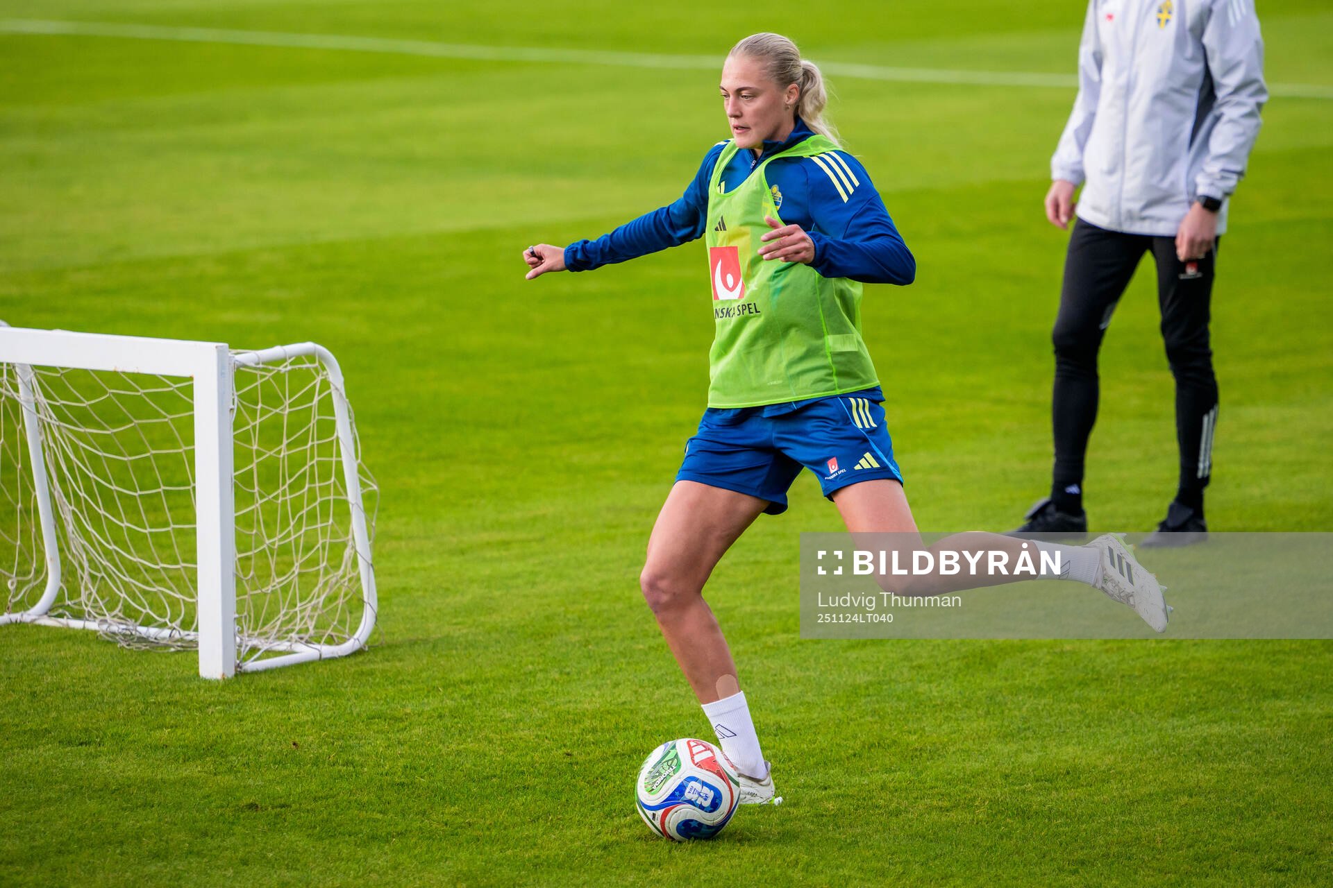 Elma Junttila Nelhage of the women's national football team