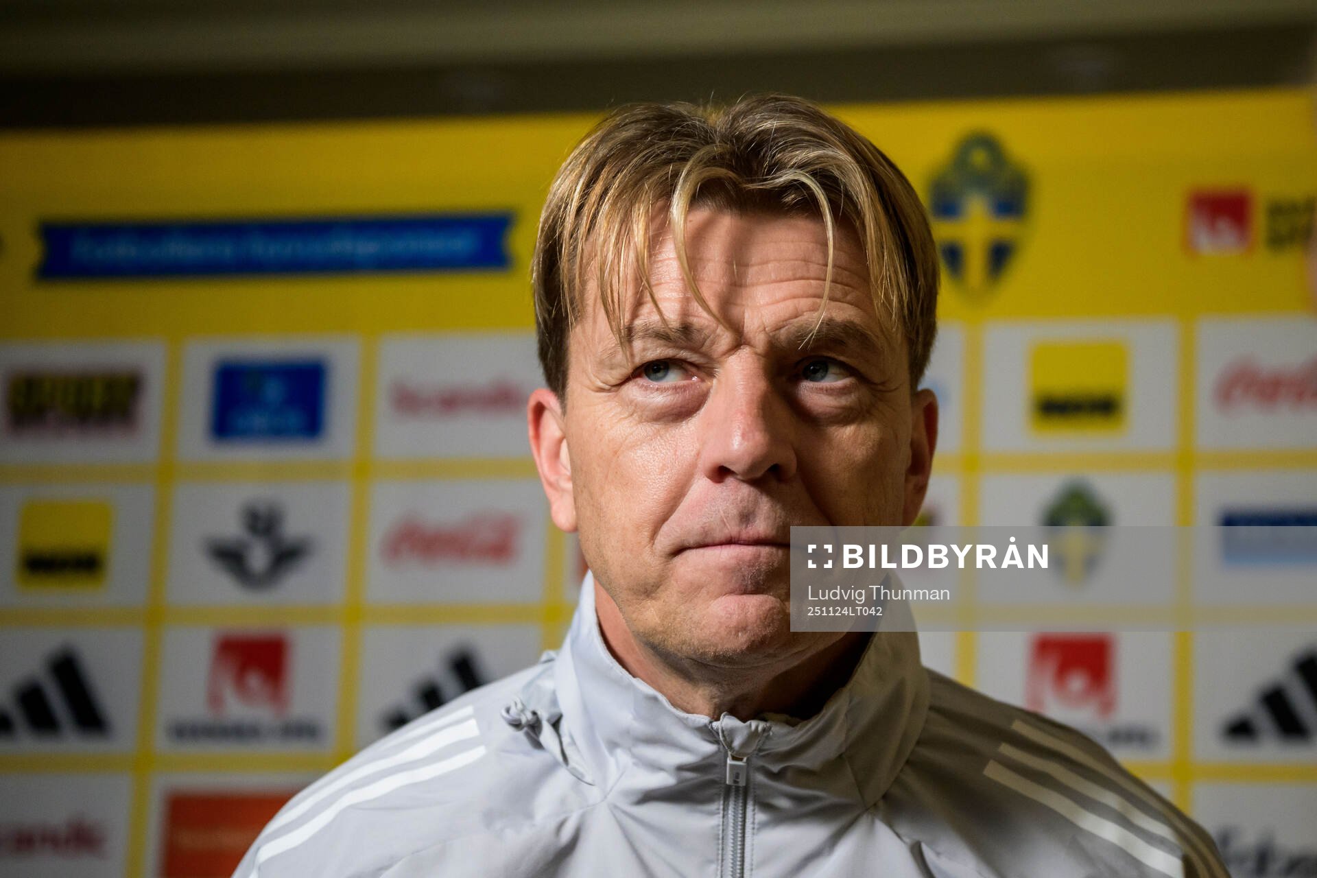 Head coach Tony Gustavsson of the women’s national