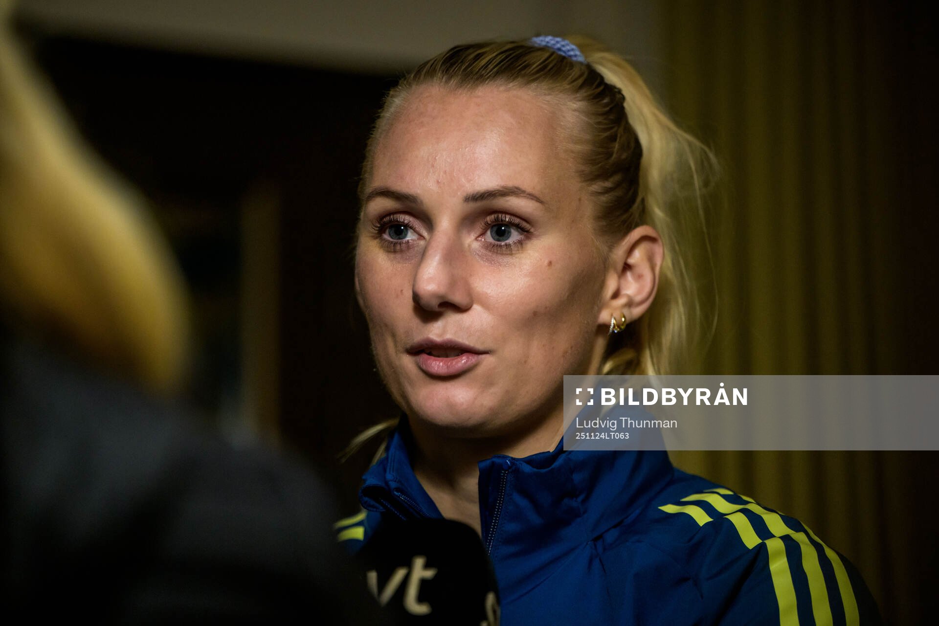 Stina Blackstenius of the women's national football team of