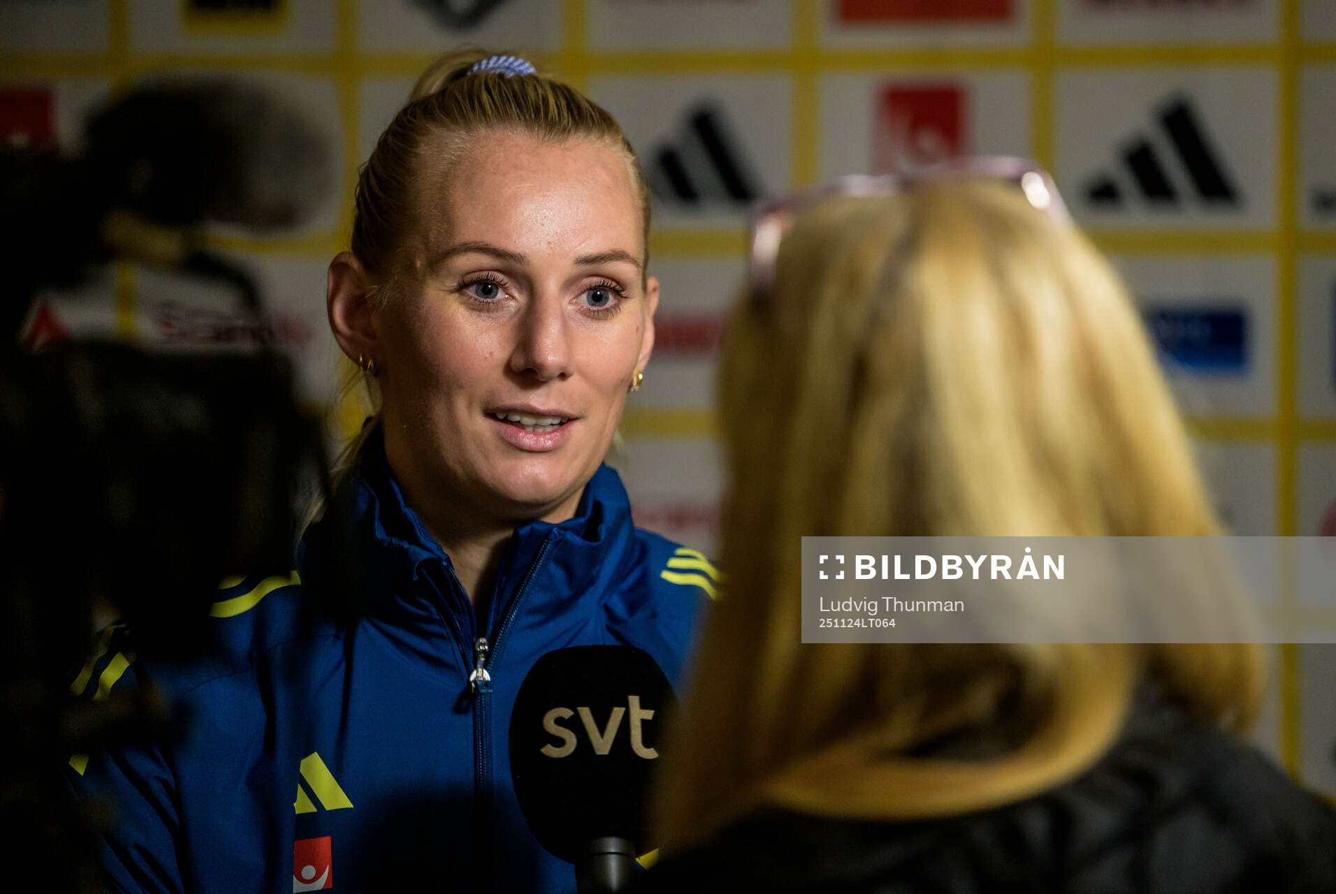 Stina Blackstenius of the women's national football team of