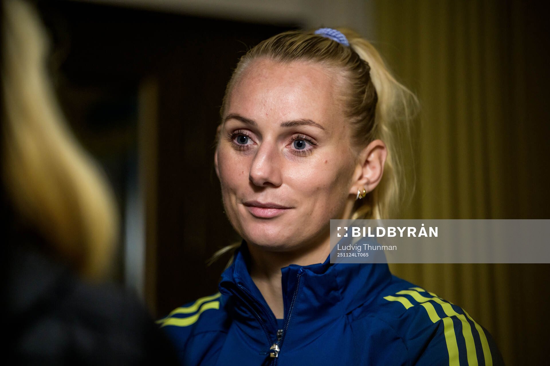 Stina Blackstenius of the women's national football team of