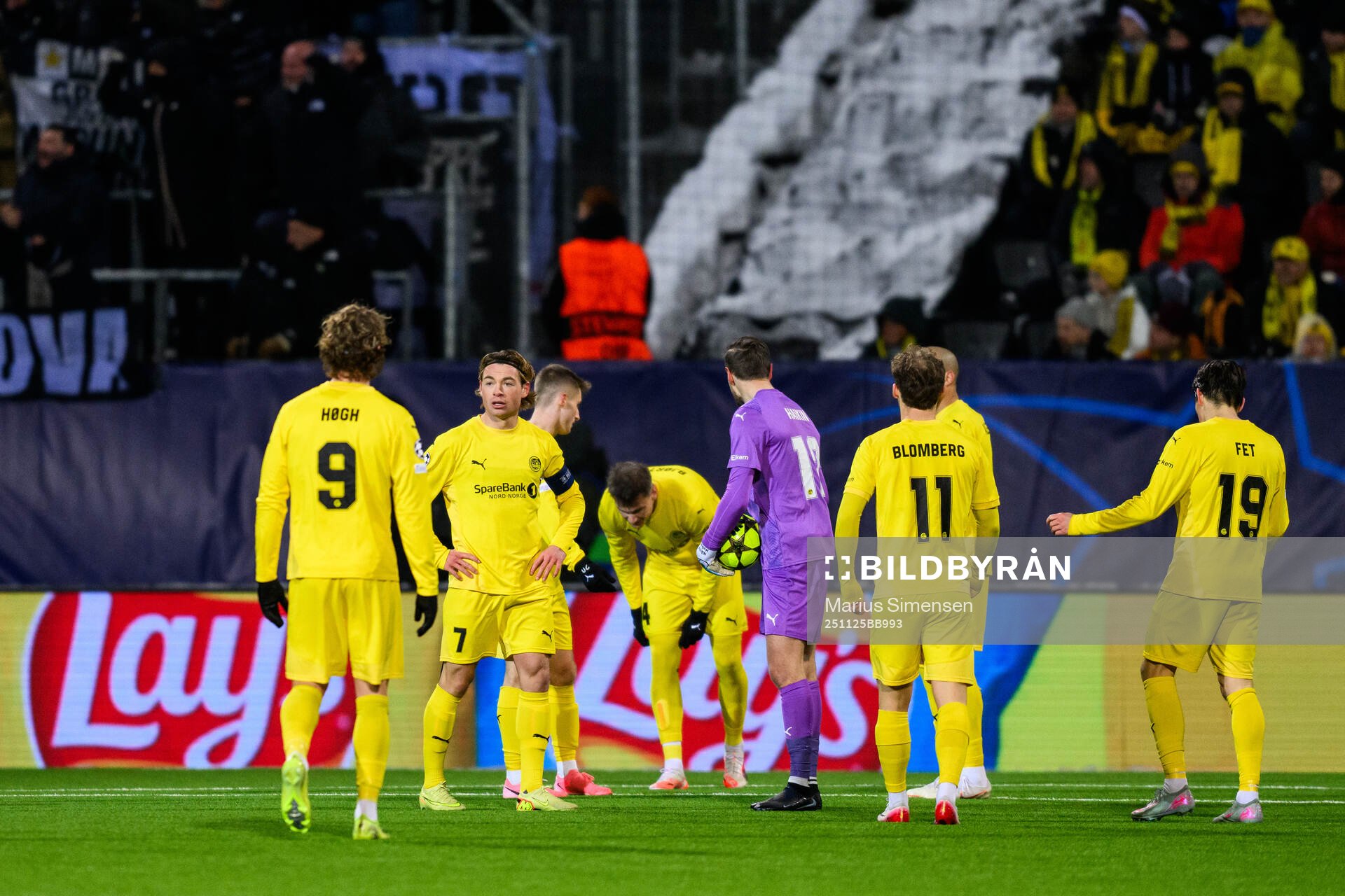 Patrick Berg of Bodø/Glimt looks dejected