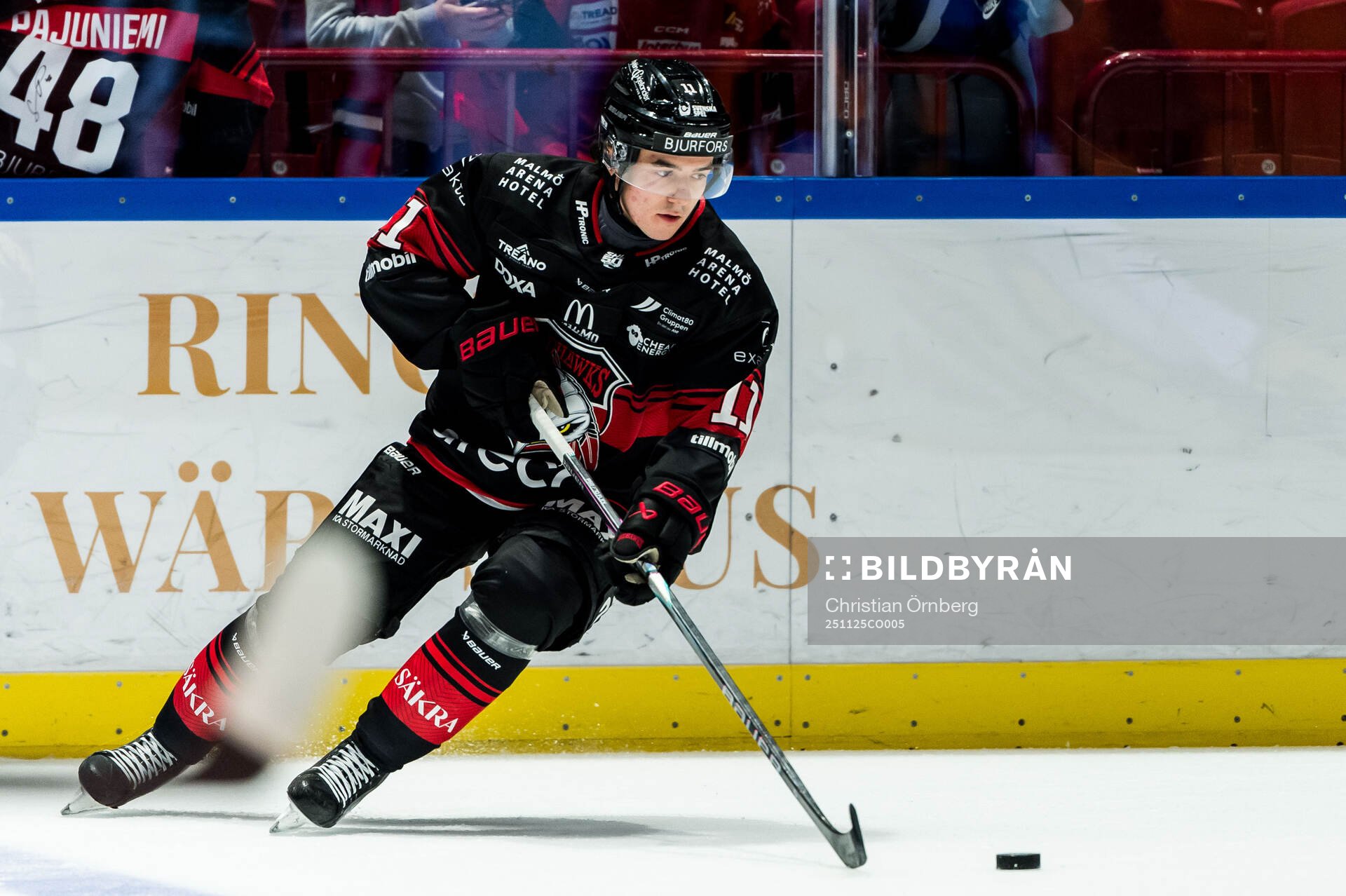 Malmö Redhawks Elia Pedrotti