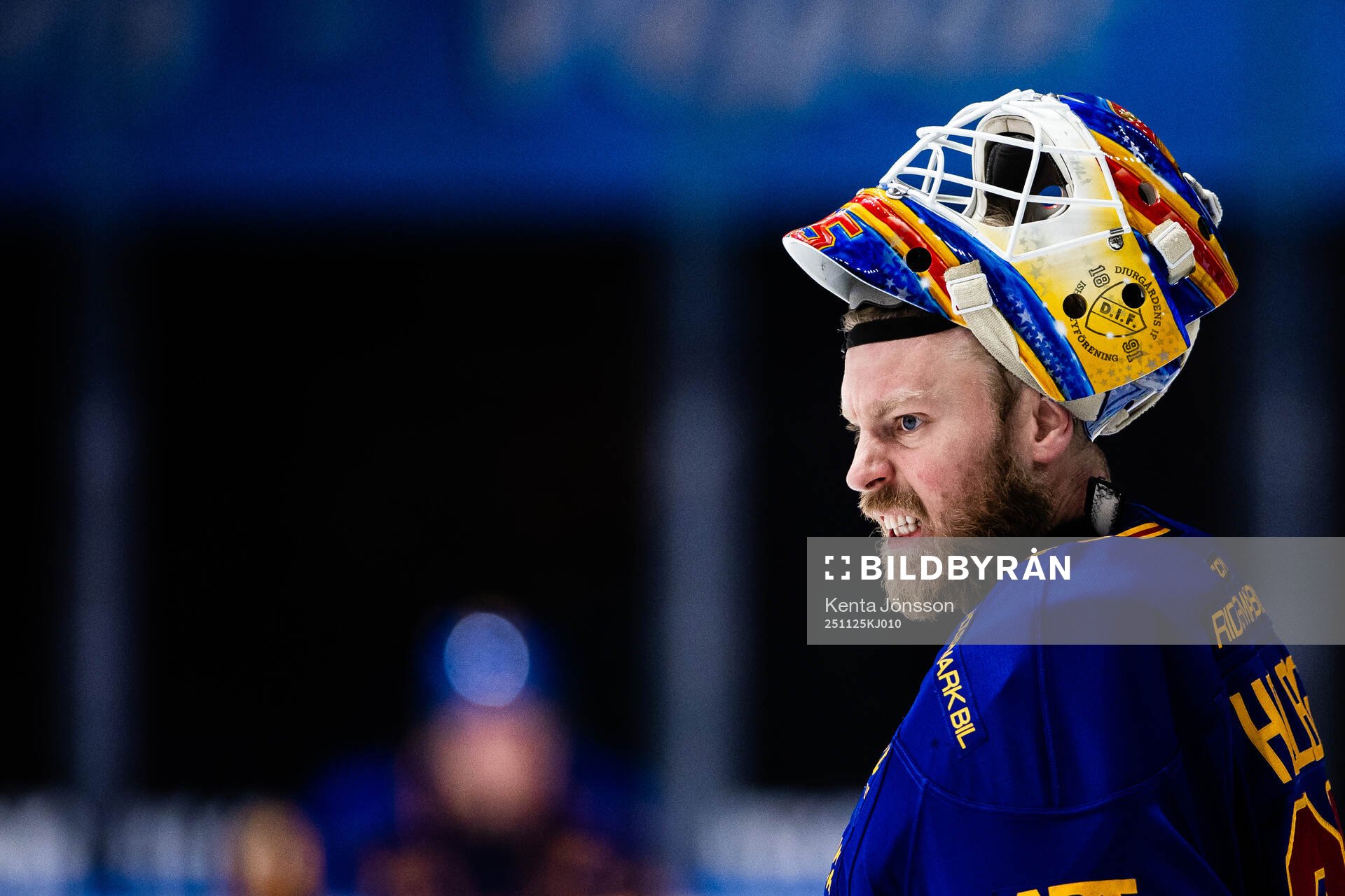 Djurgårdens målvakt Magnus Hellberg