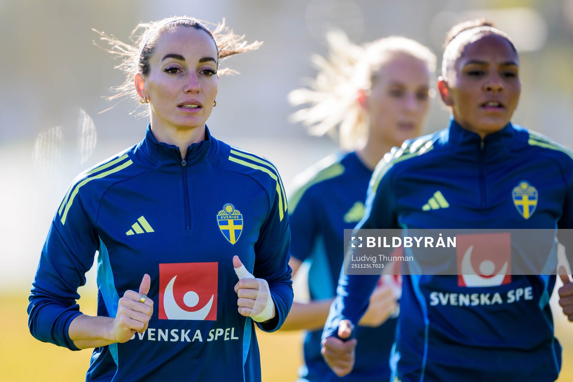 Kosovare Asllani of the women's national football team of