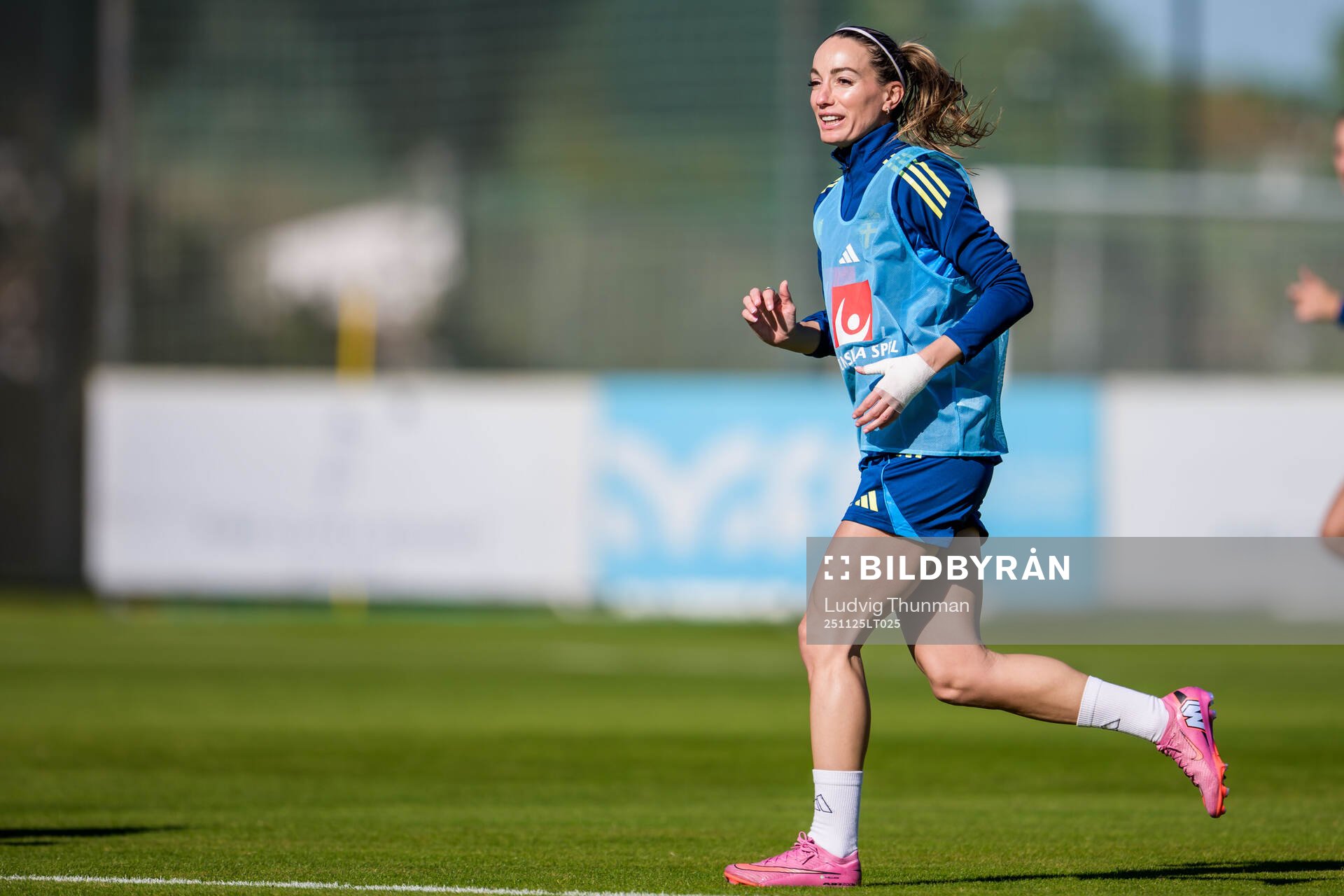Kosovare Asllani of the women's national football team of