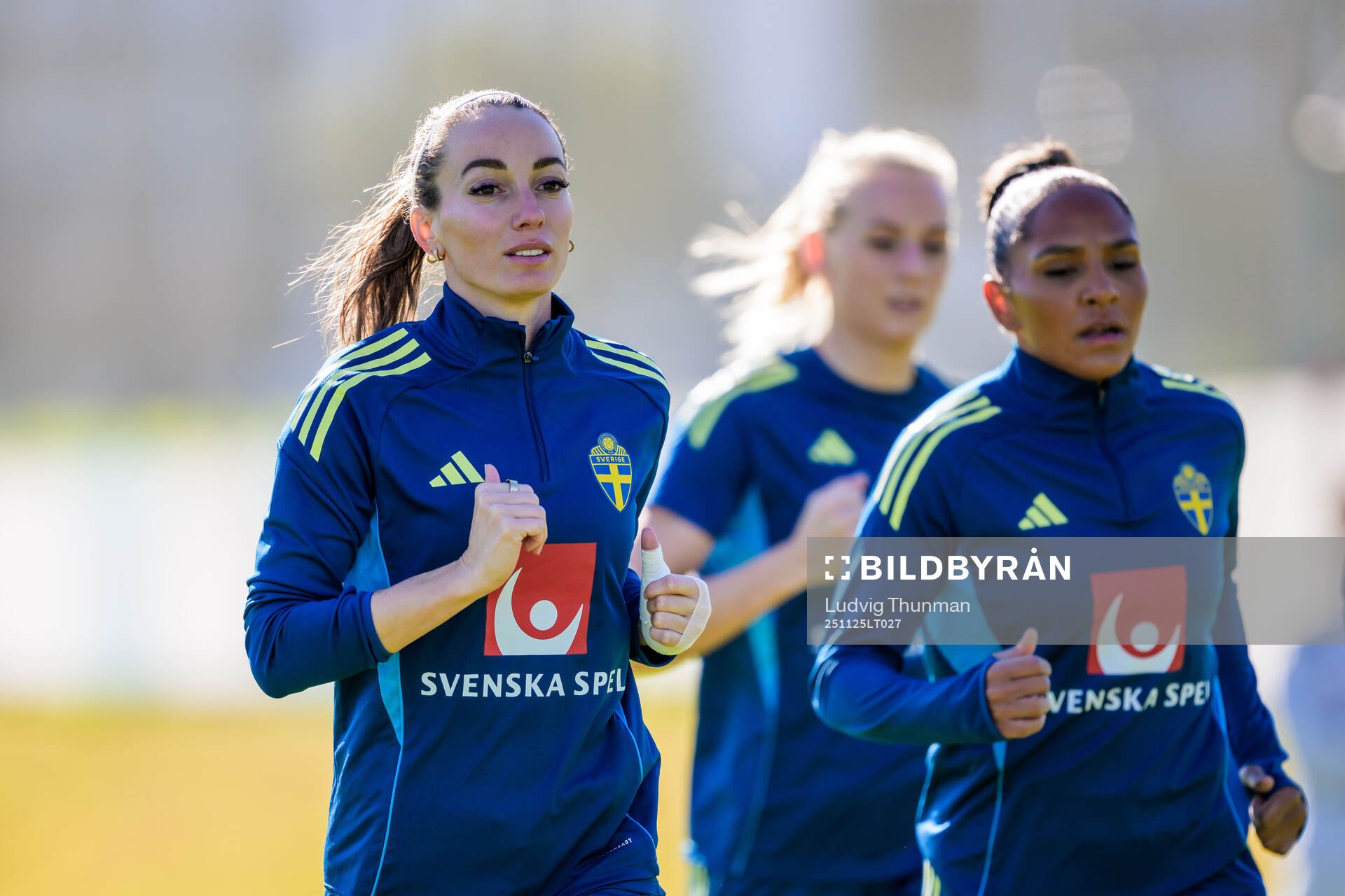 Kosovare Asllani of the women's national football team of