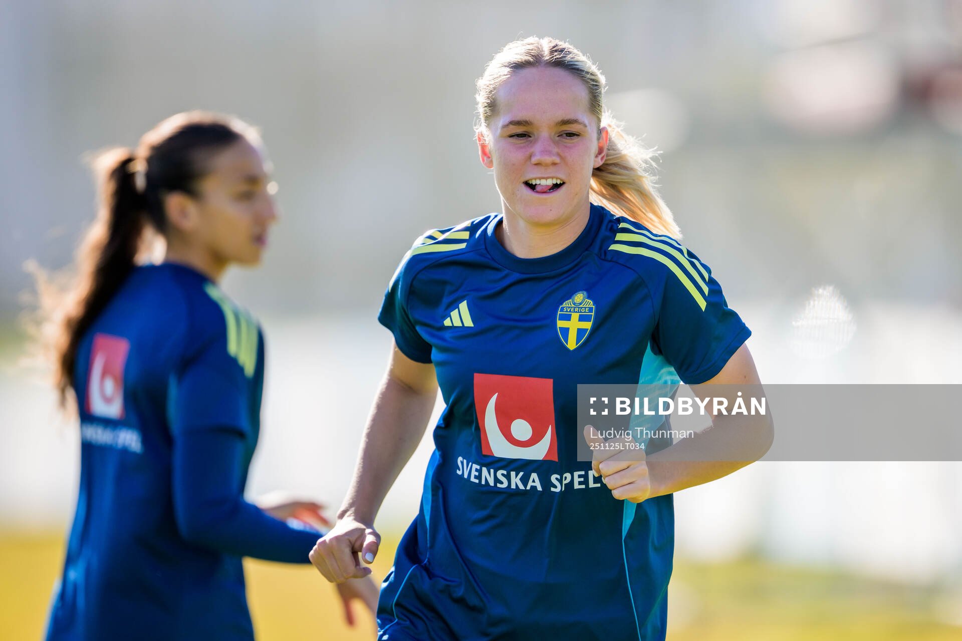 Hanna Lundkvist of the women's national football team of