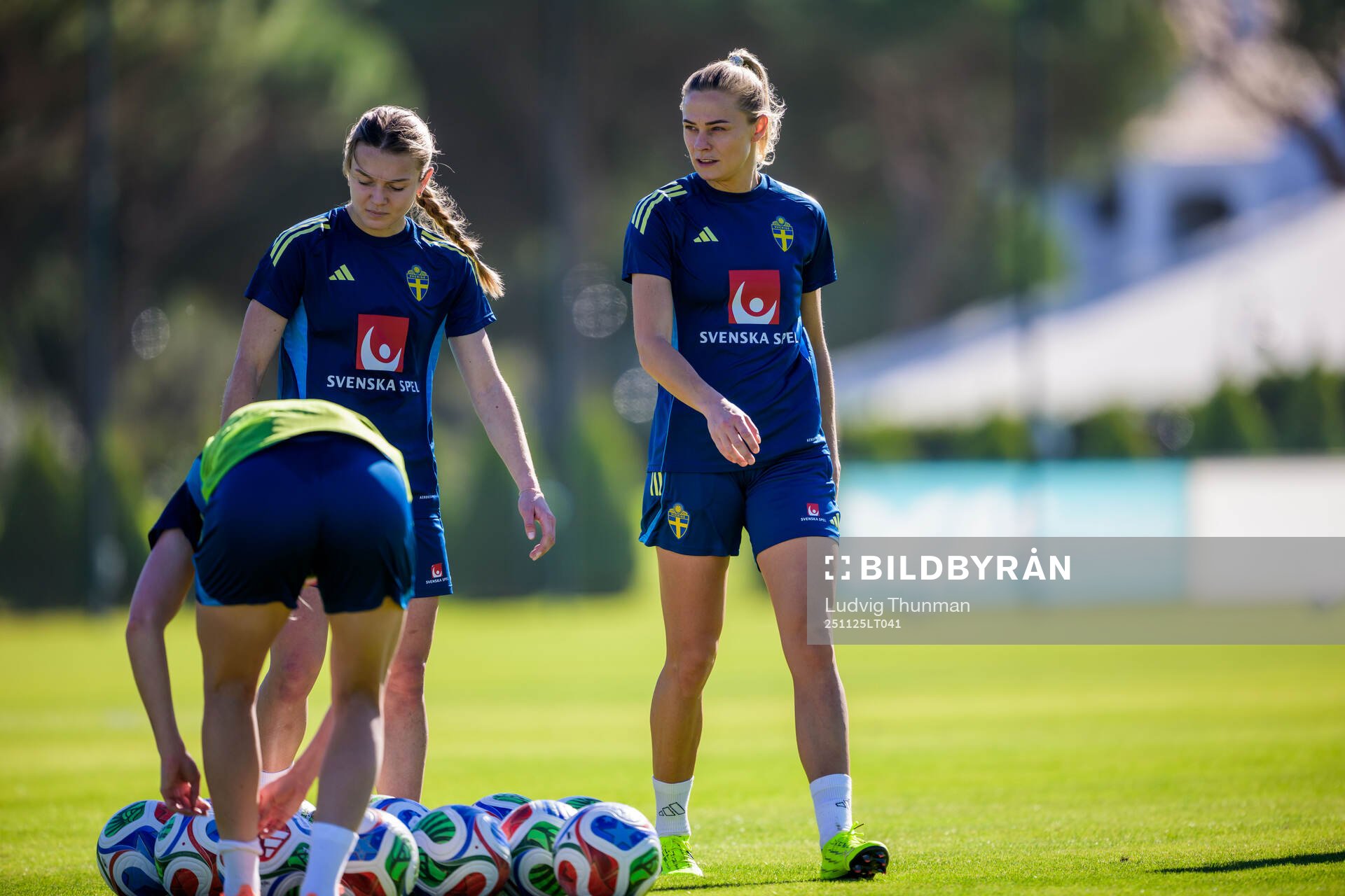 Fridolina Rolfö of the women's national football team of
