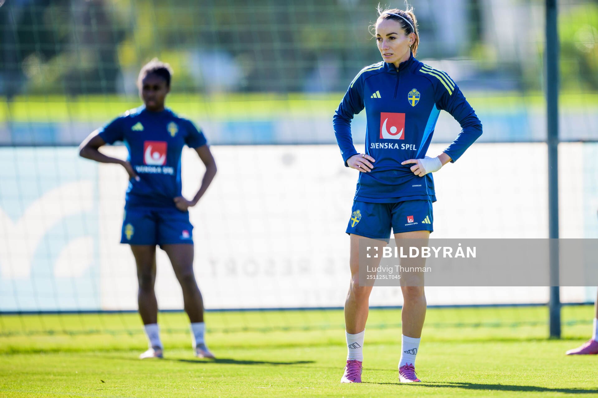 Kosovare Asllani of the women's national football team of