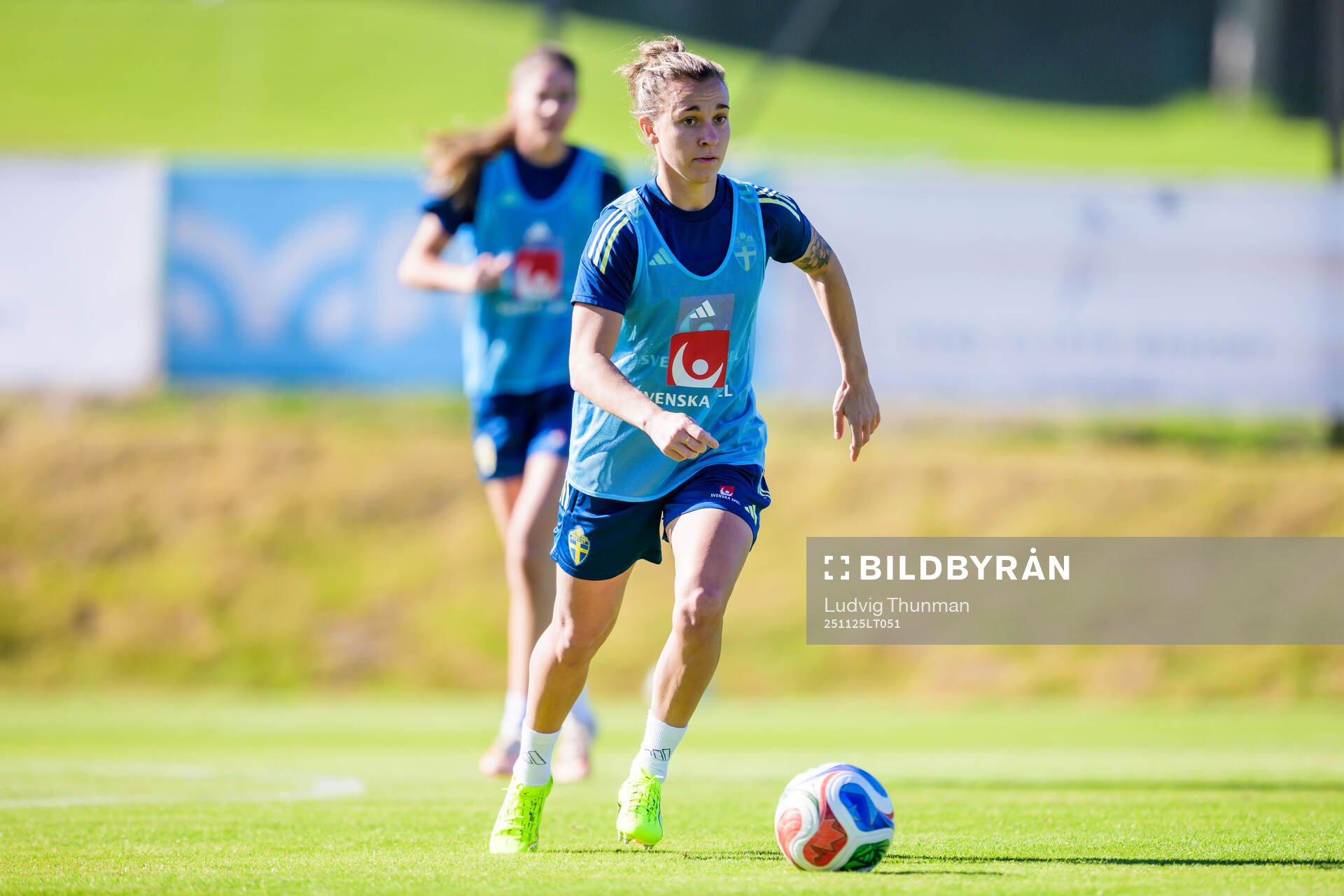 Julia Zigiotti Olme of the women's national football team