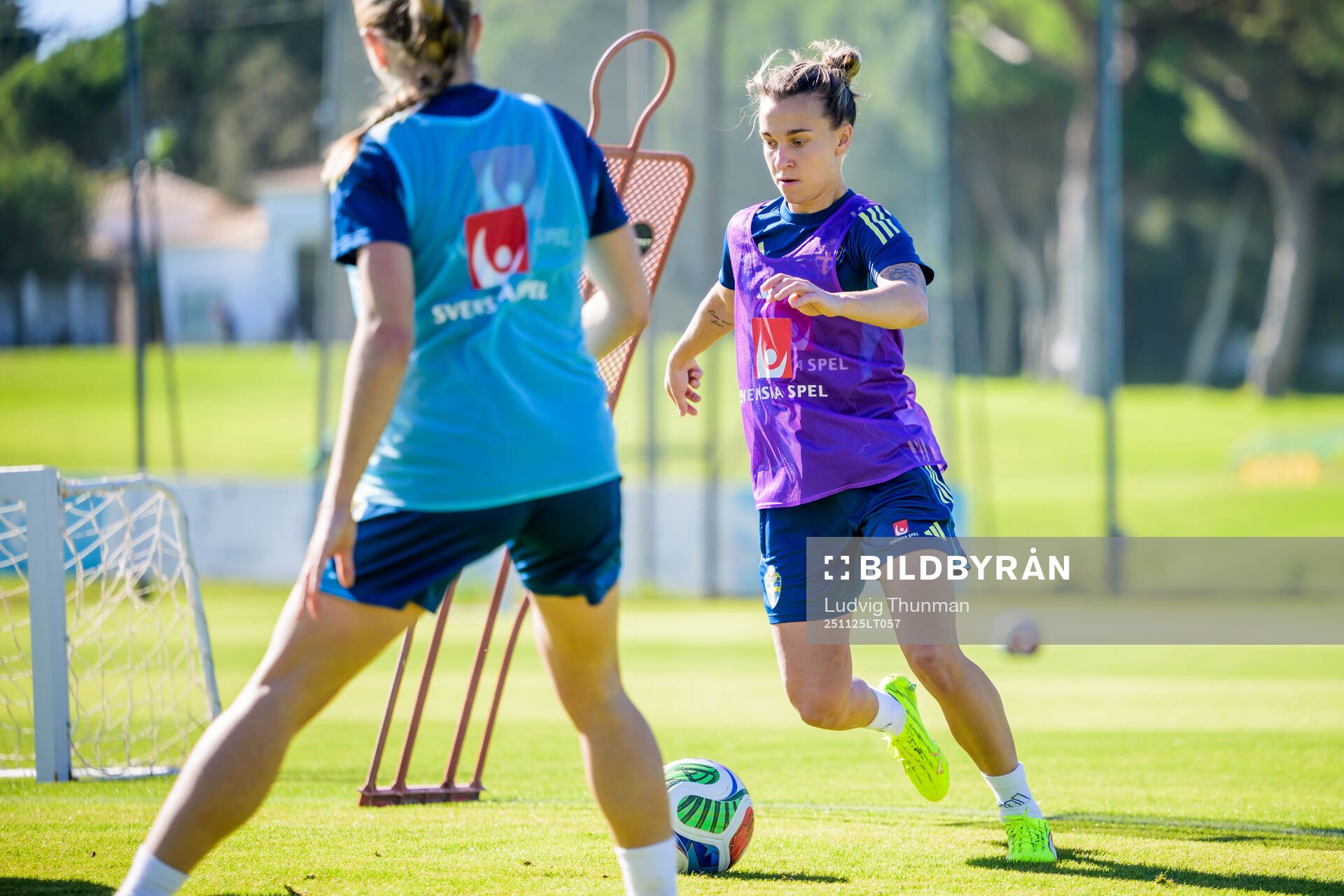 Julia Zigiotti Olme of the women's national football team