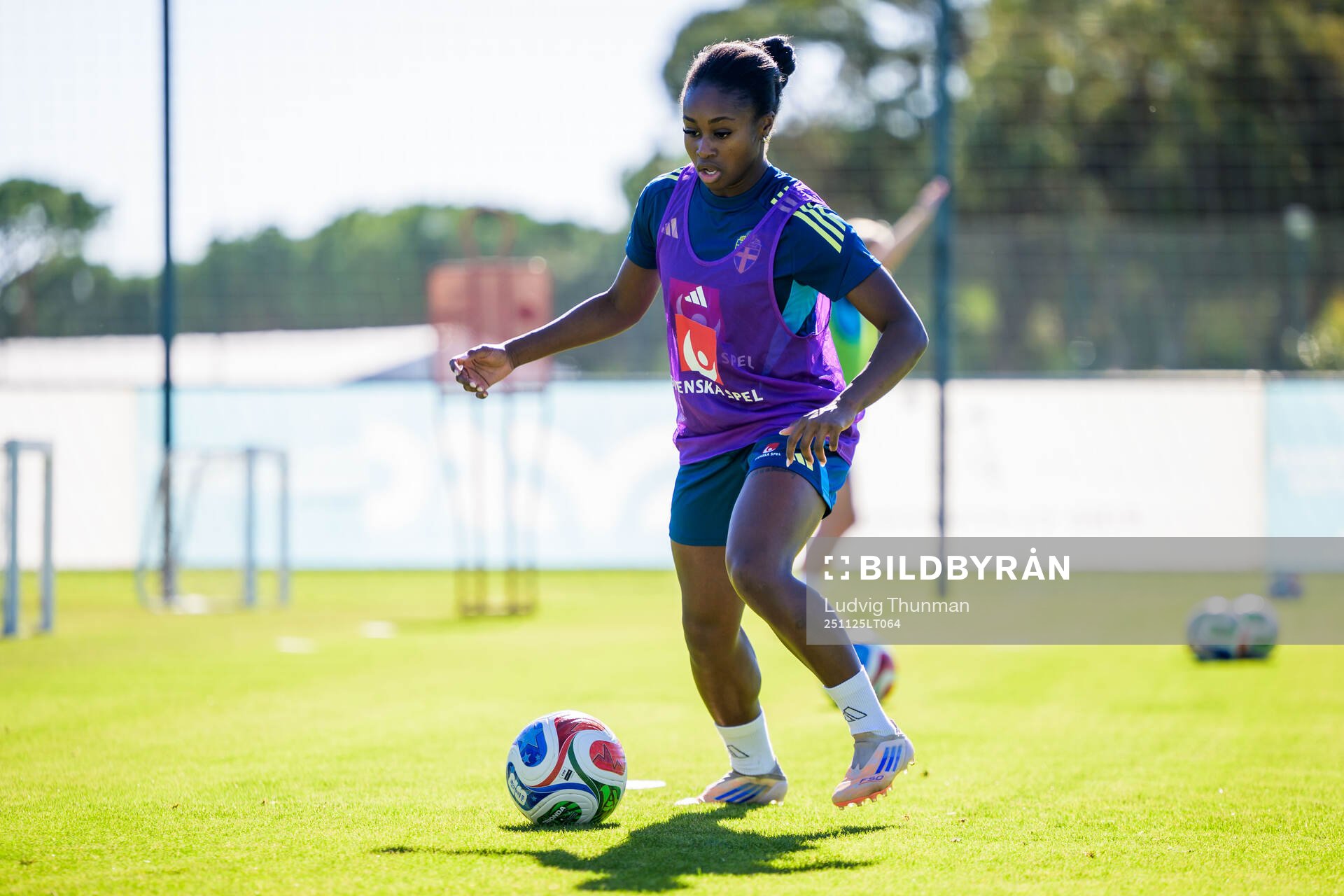 Monica Jusu Bah of the women's national football team of