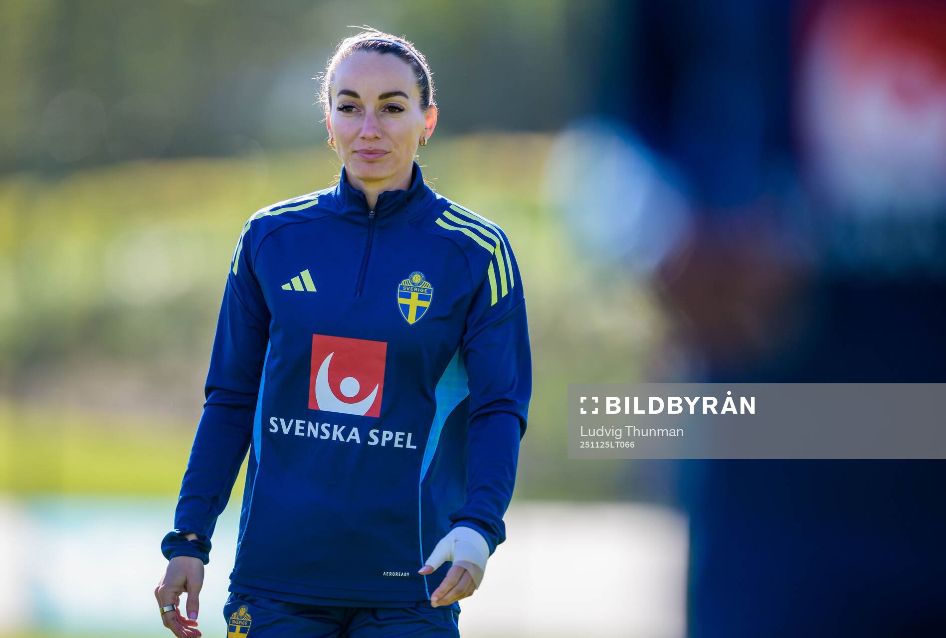 Kosovare Asllani of the women's national football team of