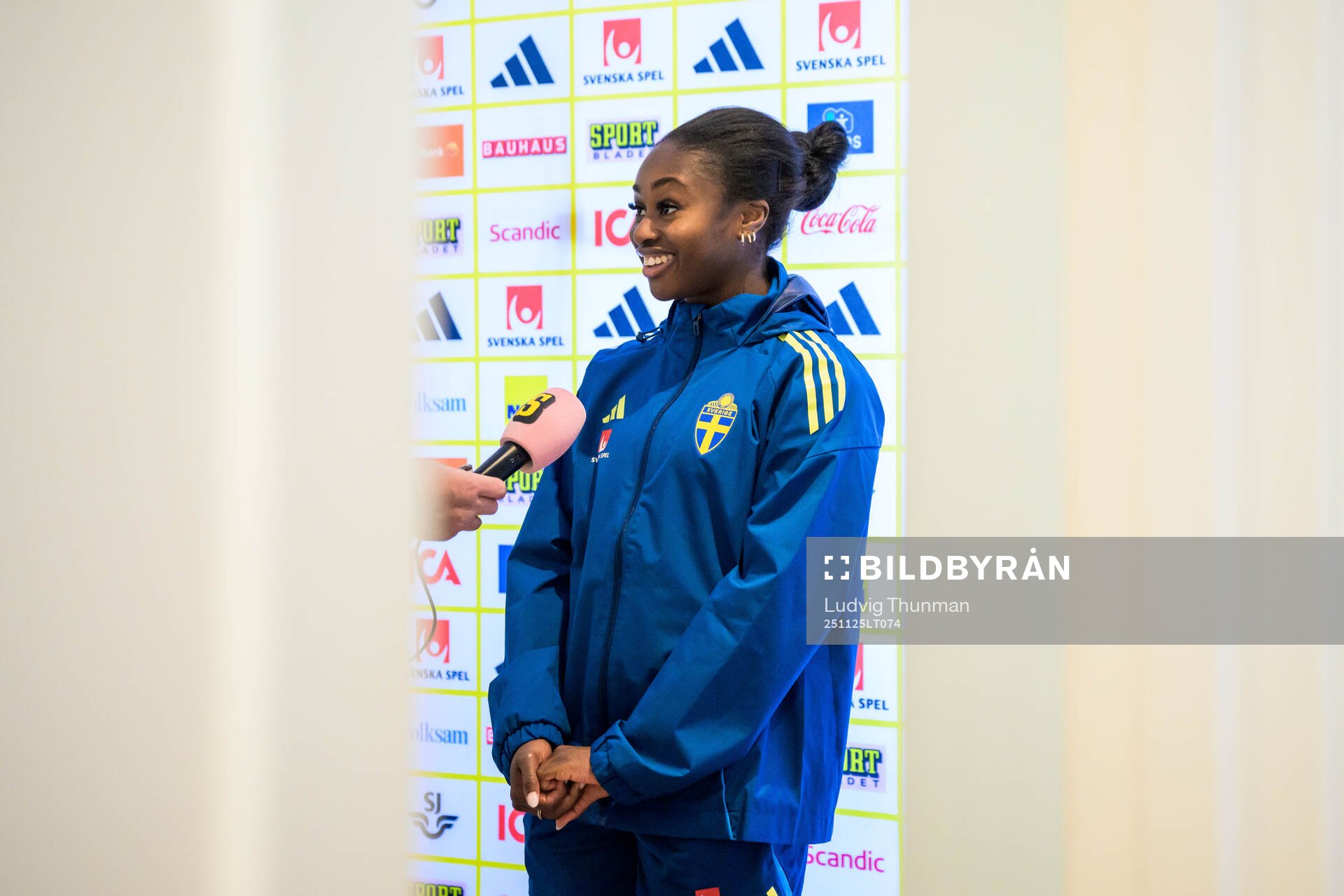 Monica Jusu Bah of the women's national football team of