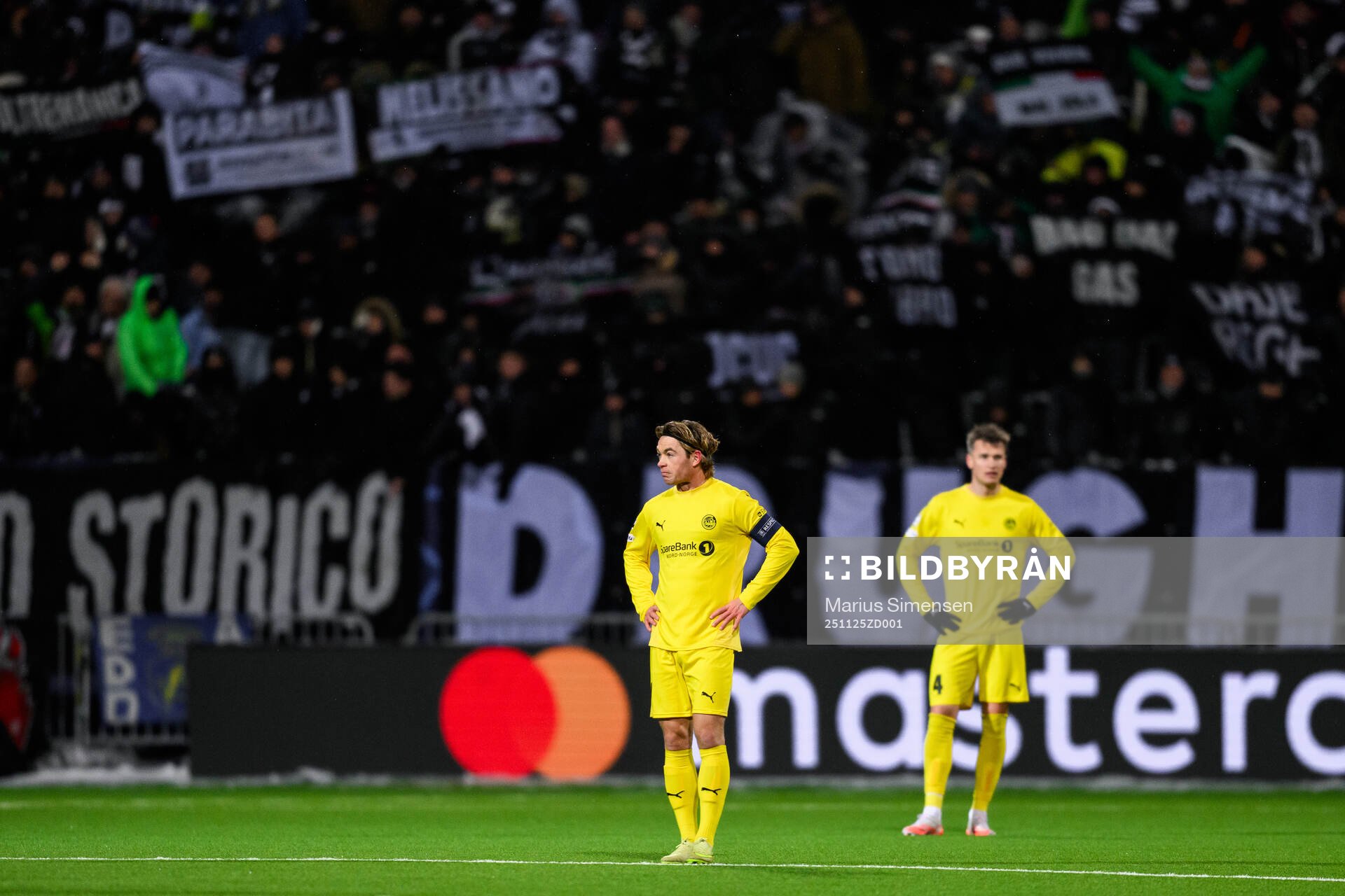 Patrick Berg of Bodø/Glimt looks dejected