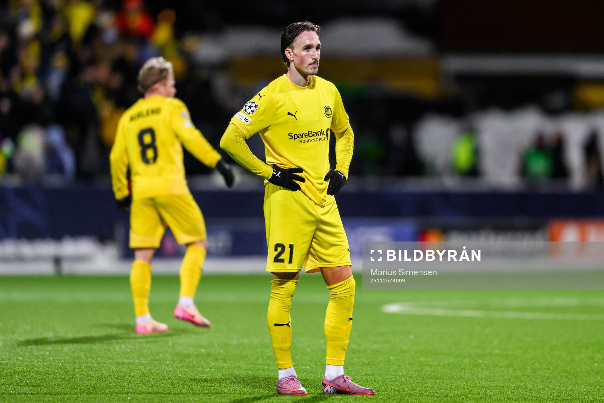 Andreas Helmersen of Bodø/Glimt looks dejected