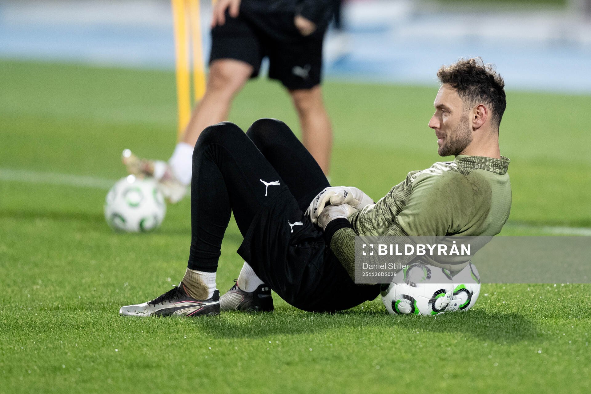 Goalkeeper Etrit Berisha