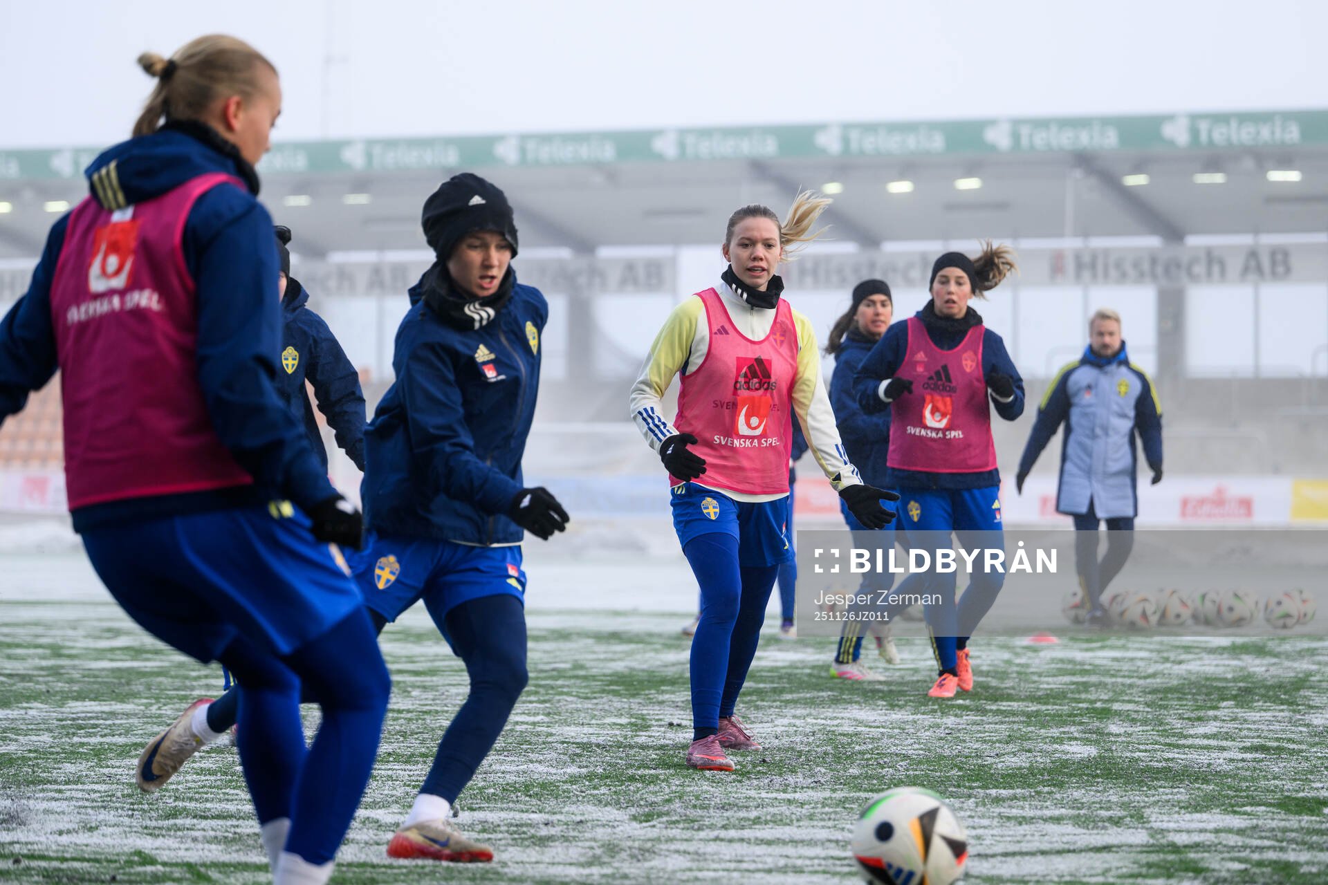 Bea Sprung of the Swedish women's under-23 national team at
