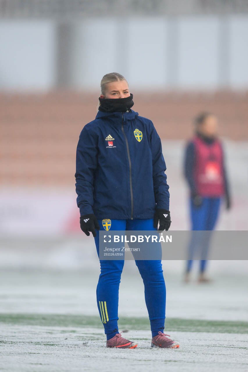 Matilda Nildén of the Swedish women's under-23 national