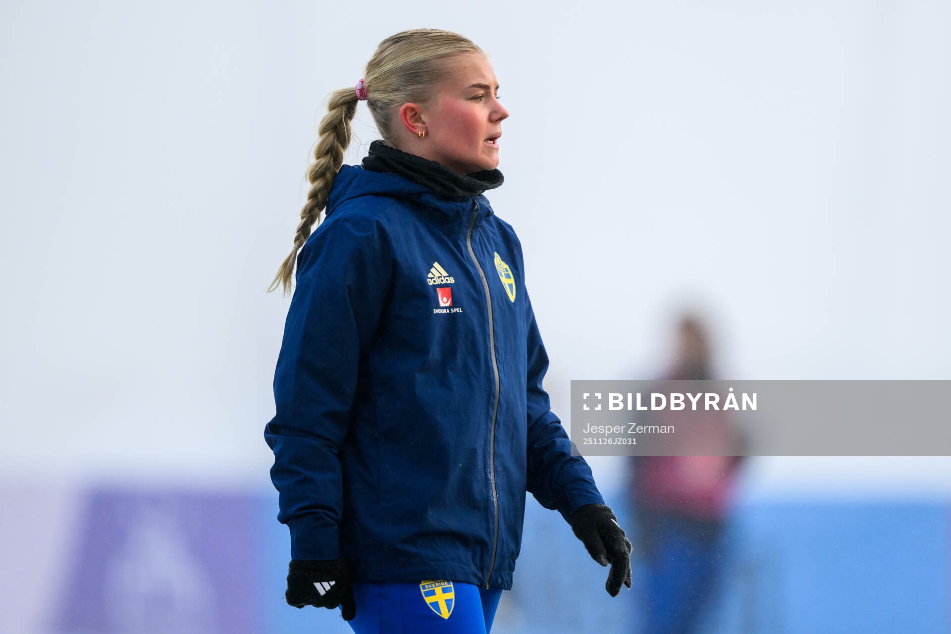 Matilda Nilden of the Swedish women's under-23 national