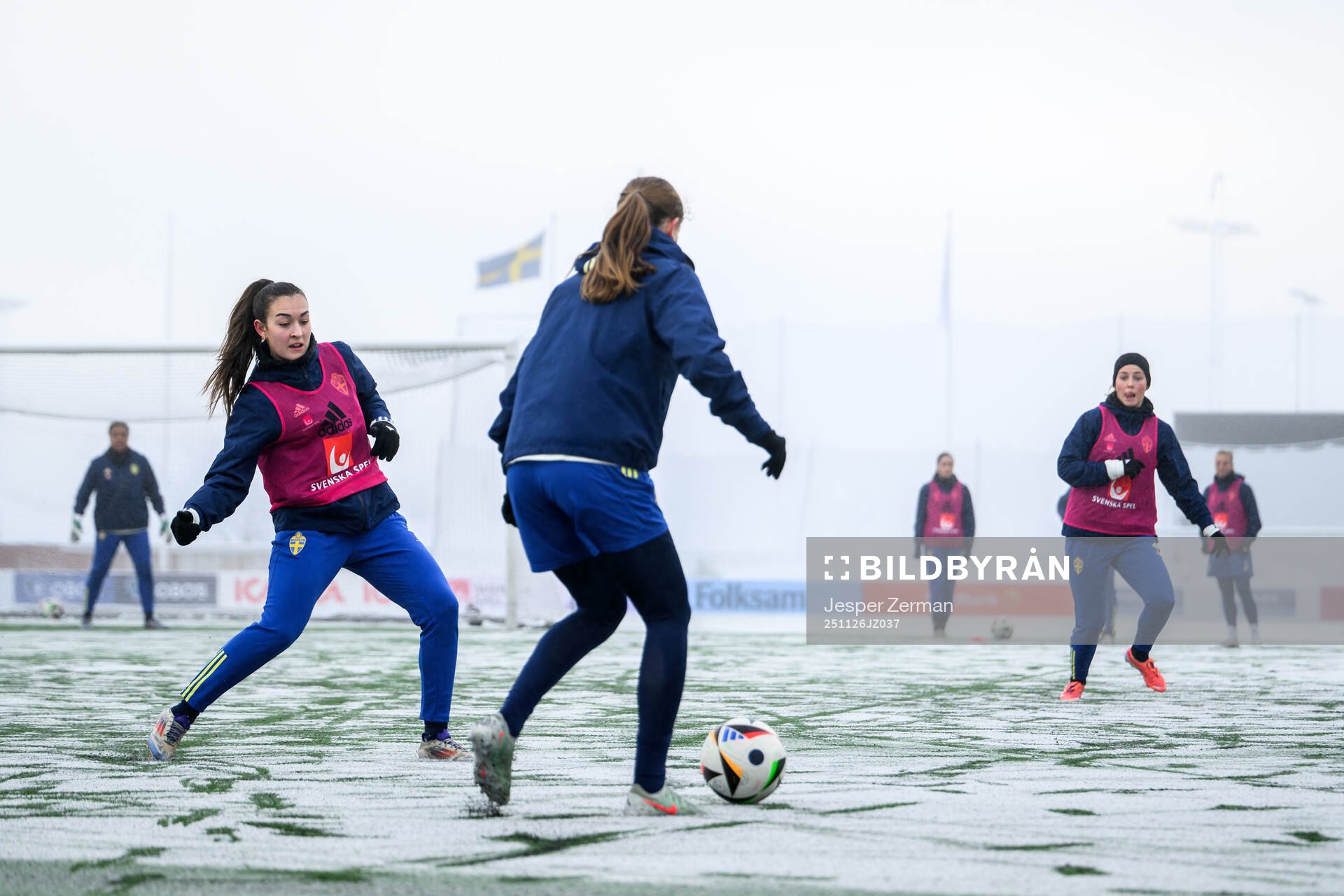 Lucia Duras of the Swedish women's under-23 national team