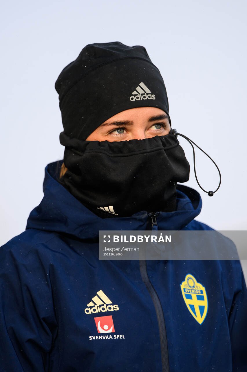 Athinna Persson Lundgren of the Swedish women's under-23